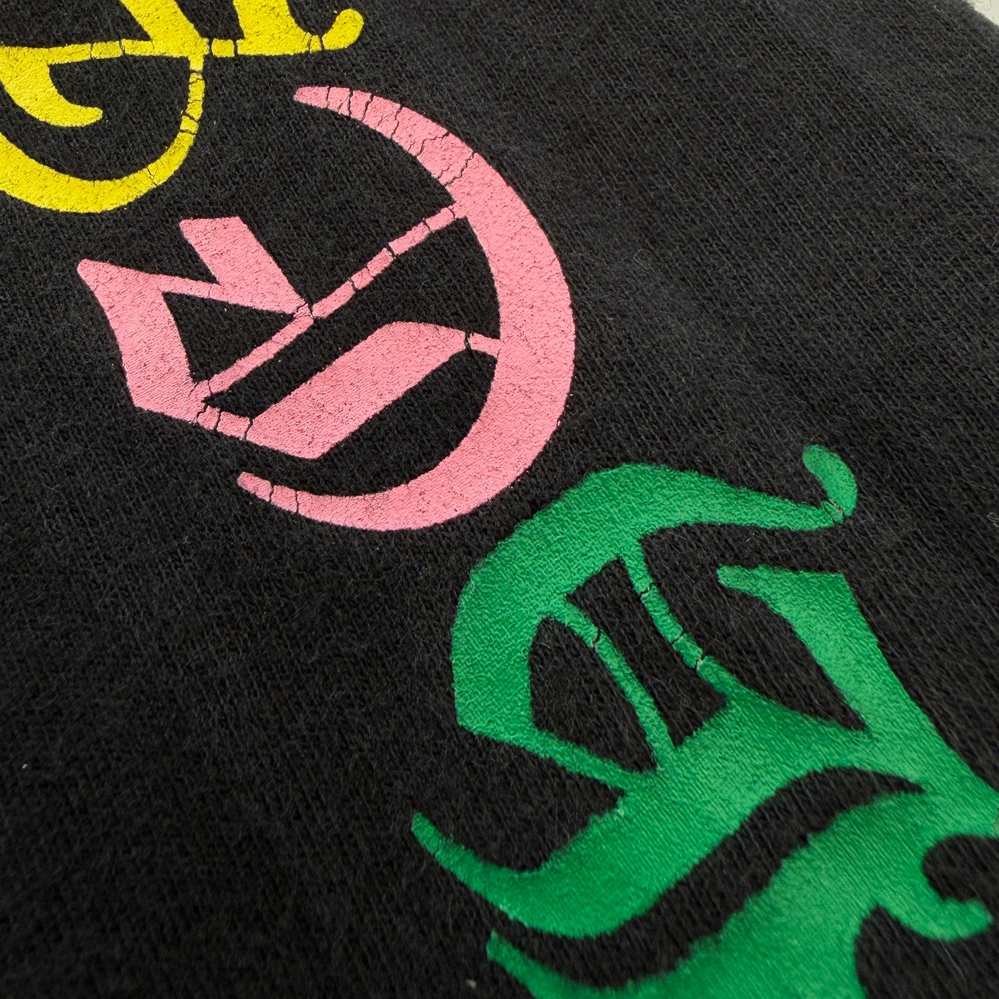 CHROME HEARTS MLTCOL CEM CRS Long Sleeve Tee Size L クロムハーツ マルチカラー セメタリークロス ロングスリーブTシャツ サイズL