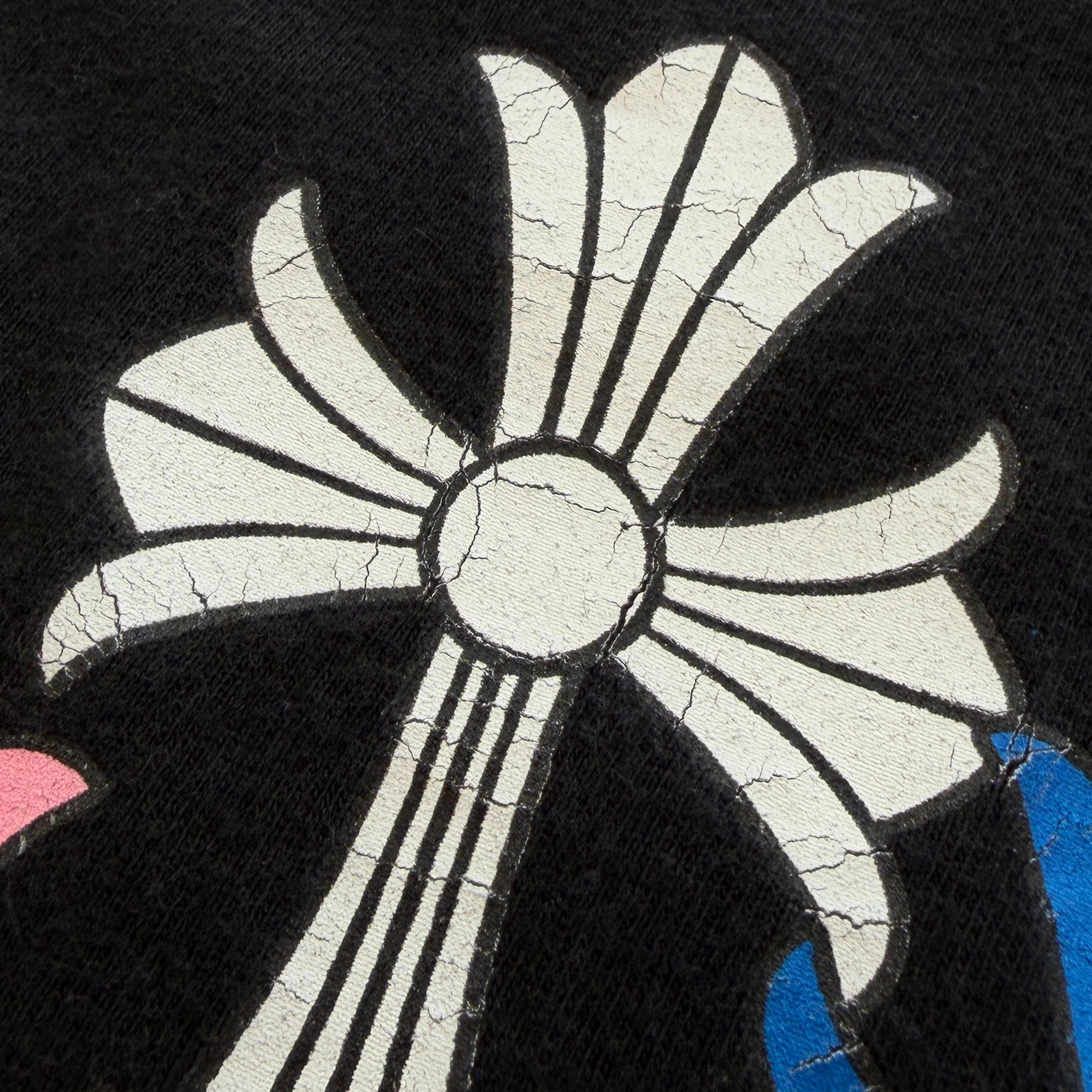 CHROME HEARTS MLTCOL CEM CRS Long Sleeve Tee Size L クロムハーツ マルチカラー セメタリークロス ロングスリーブTシャツ サイズL