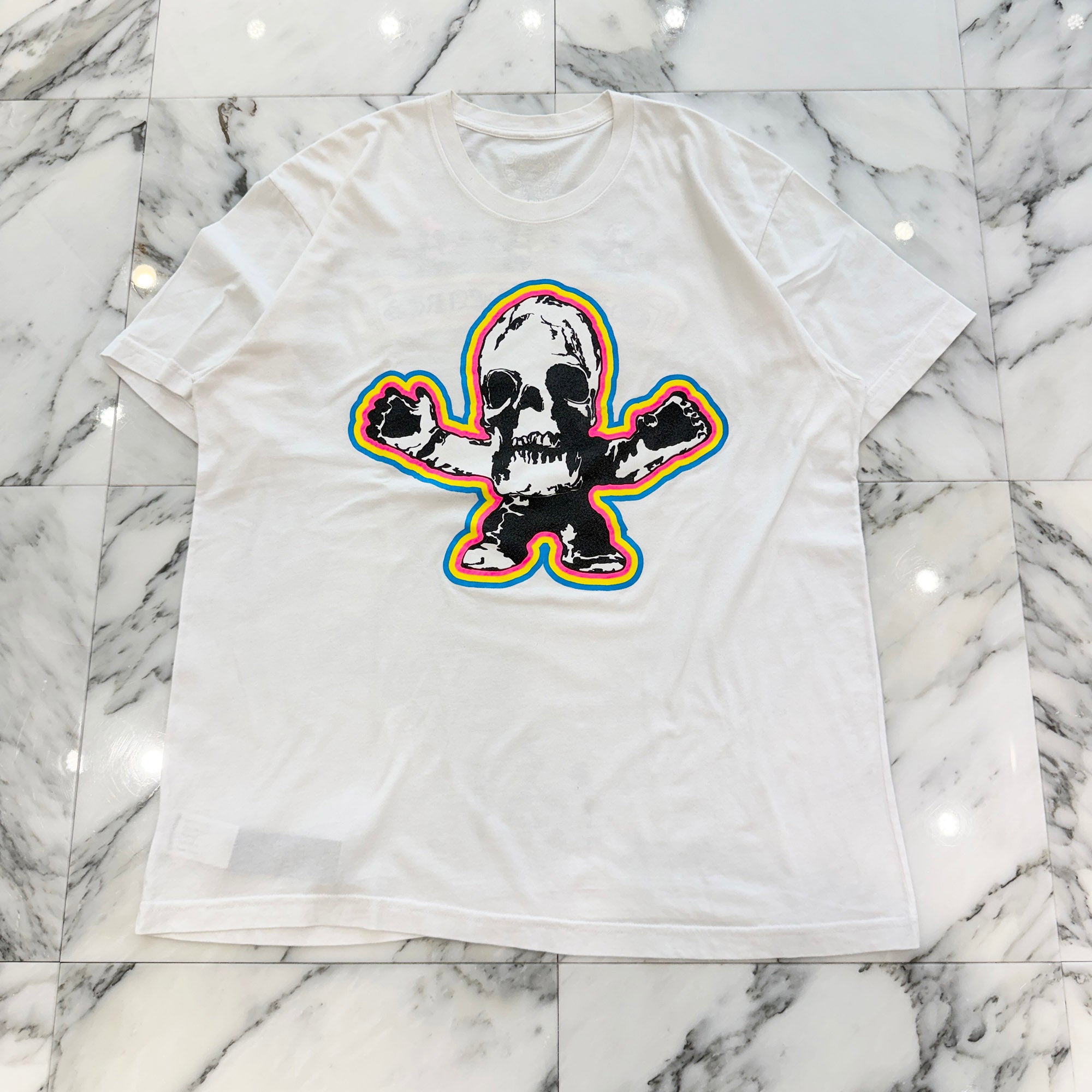 CHROME HEARTS 2024SS FOTI Rainbow Scroll Logo Tee Size XL クロムハーツ フォティ レインボースクロールロゴ Tシャツ サイズXL