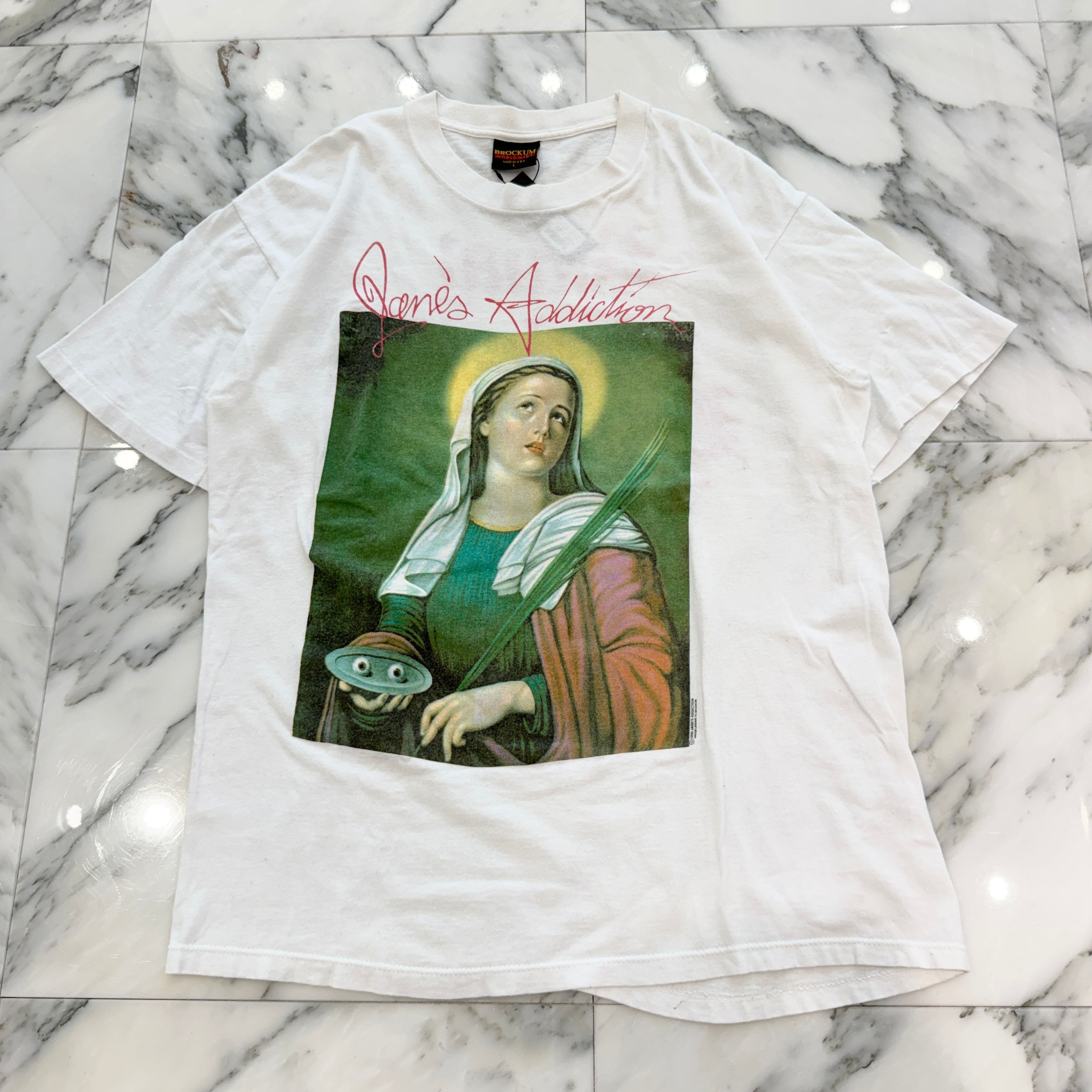 Vintage 90's Jane's Addiction "Ritual de lo Habitual" BROCKUM S/S Tee Size L ヴィンテージ 90's ジェーンズ・アディクション "リテュアル・デ・ロ・ハビテュアル" ブロッカム社製 Tシャツ サイズL