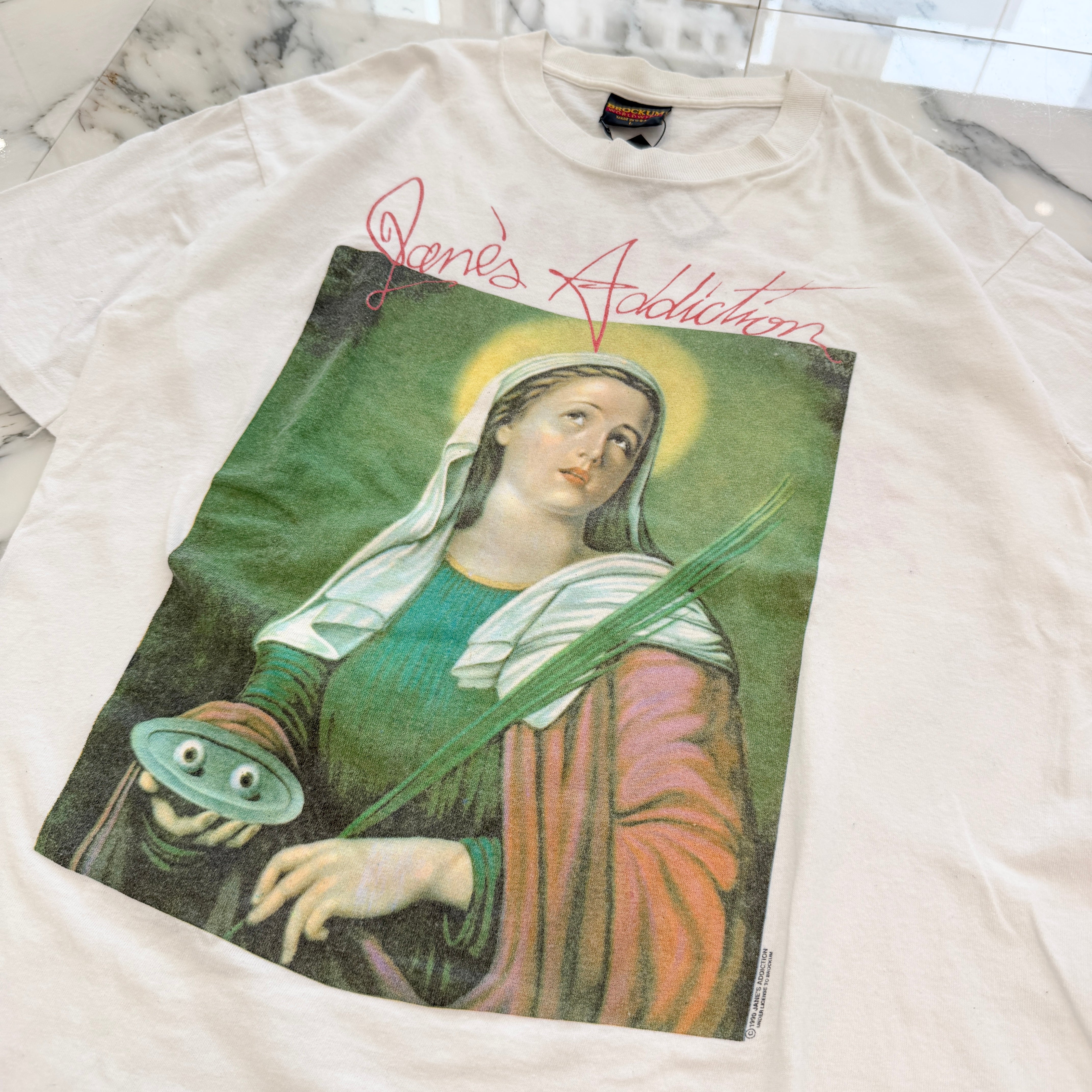 Vintage 90's Jane's Addiction "Ritual de lo Habitual" BROCKUM S/S Tee Size L ヴィンテージ 90's ジェーンズ・アディクション "リテュアル・デ・ロ・ハビテュアル" ブロッカム社製 Tシャツ サイズL