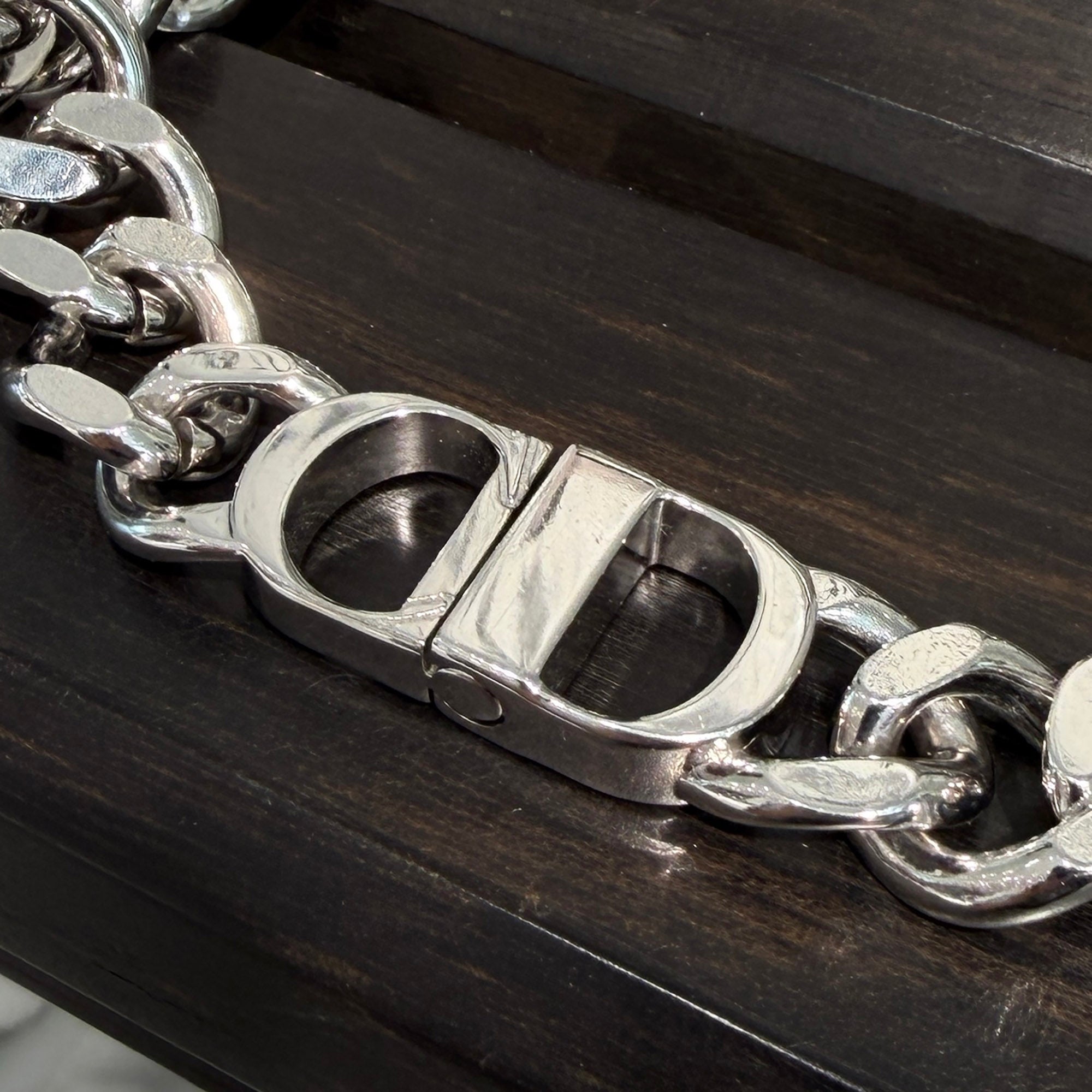 DIOR CD ICON Chain Link Necklace ディオール CDアイコン チェーン