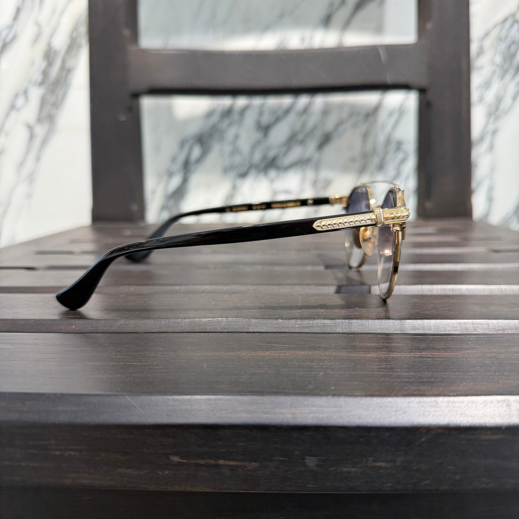 CHROME HEARTS PORNNOISSEUR Sunglasses Size 55□20-147 クロムハーツ PORNNOISSEUR サングラス サイズ55□20-147