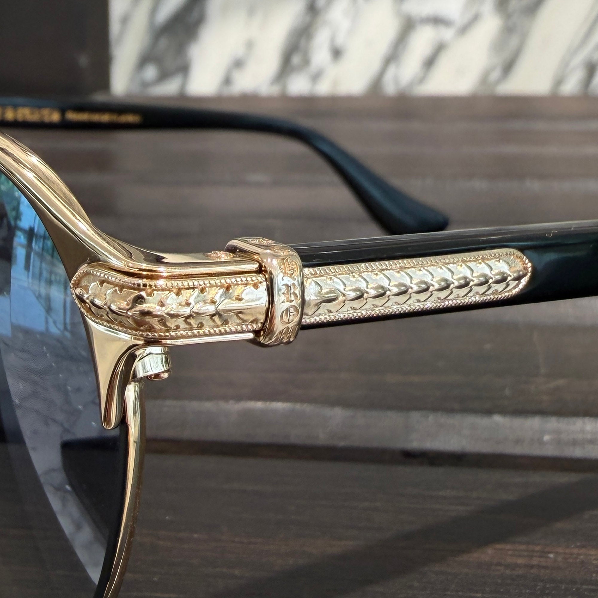 CHROME HEARTS PORNNOISSEUR Sunglasses Size 55□20-147 クロムハーツ PORNNOISSEUR サングラス サイズ55□20-147