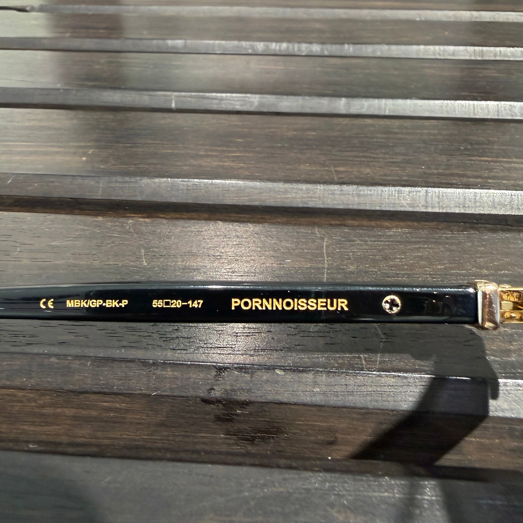 CHROME HEARTS PORNNOISSEUR Sunglasses Size 55□20-147 クロムハーツ PORNNOISSEUR サングラス サイズ55□20-147
