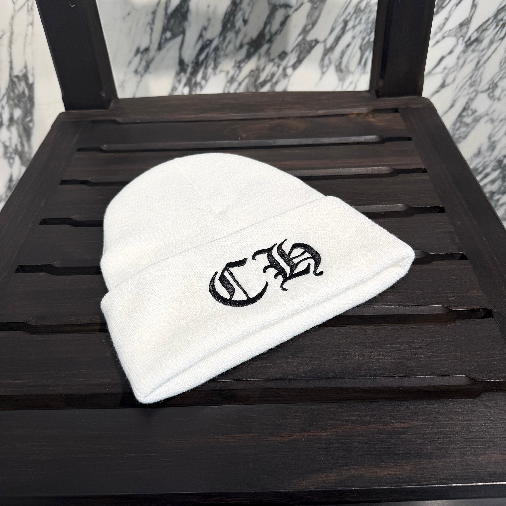 CHROME HEARTS CH Logo Embroidery Beanie Size ONE SIZE (22cm) クロムハーツ CHロゴ刺繍ビーニー サイズONE SIZE(22cm)