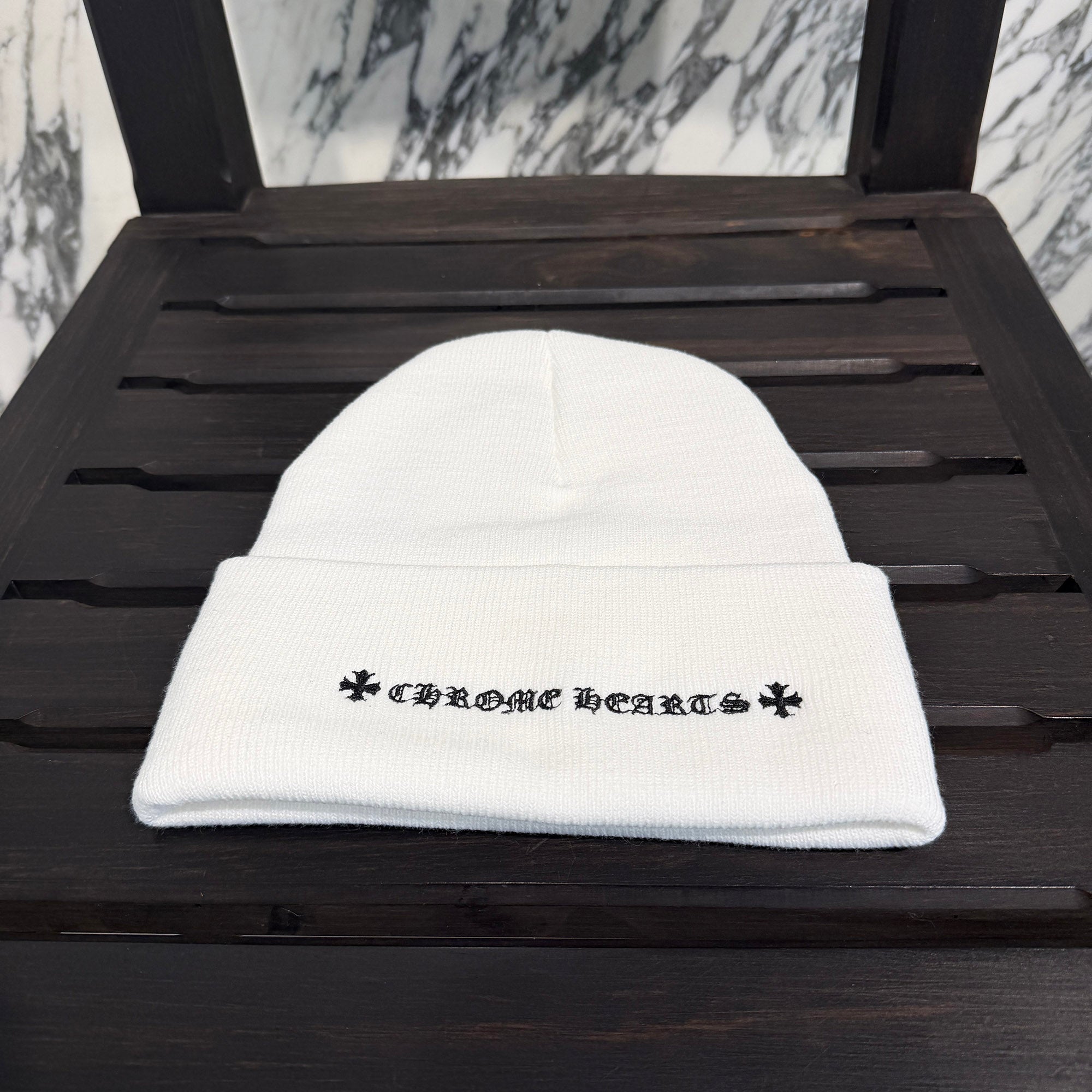【正規品】Chrome Hearts クロムハーツ ロゴ刺繍 ビーニー CHROME HEARTS CH Logo Embroidery Beanie Size ONE SIZE (22cm