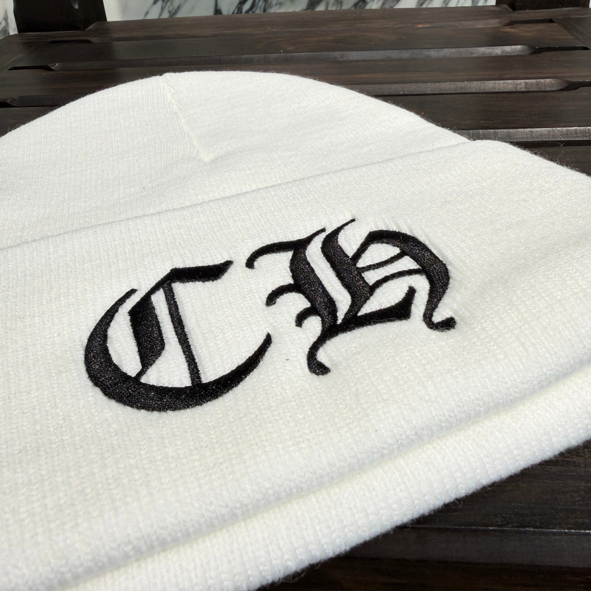 CHROME HEARTS CH Logo Embroidery Beanie Size ONE SIZE (22cm) クロムハーツ CHロゴ刺繍ビーニー サイズONE SIZE(22cm)