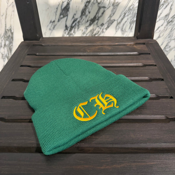 CHROME HEARTS CH Logo Embroidery Beanie Size ONE SIZE (22cm) クロムハーツ CHロゴ刺繍ビーニー サイズONE SIZE(22cm)