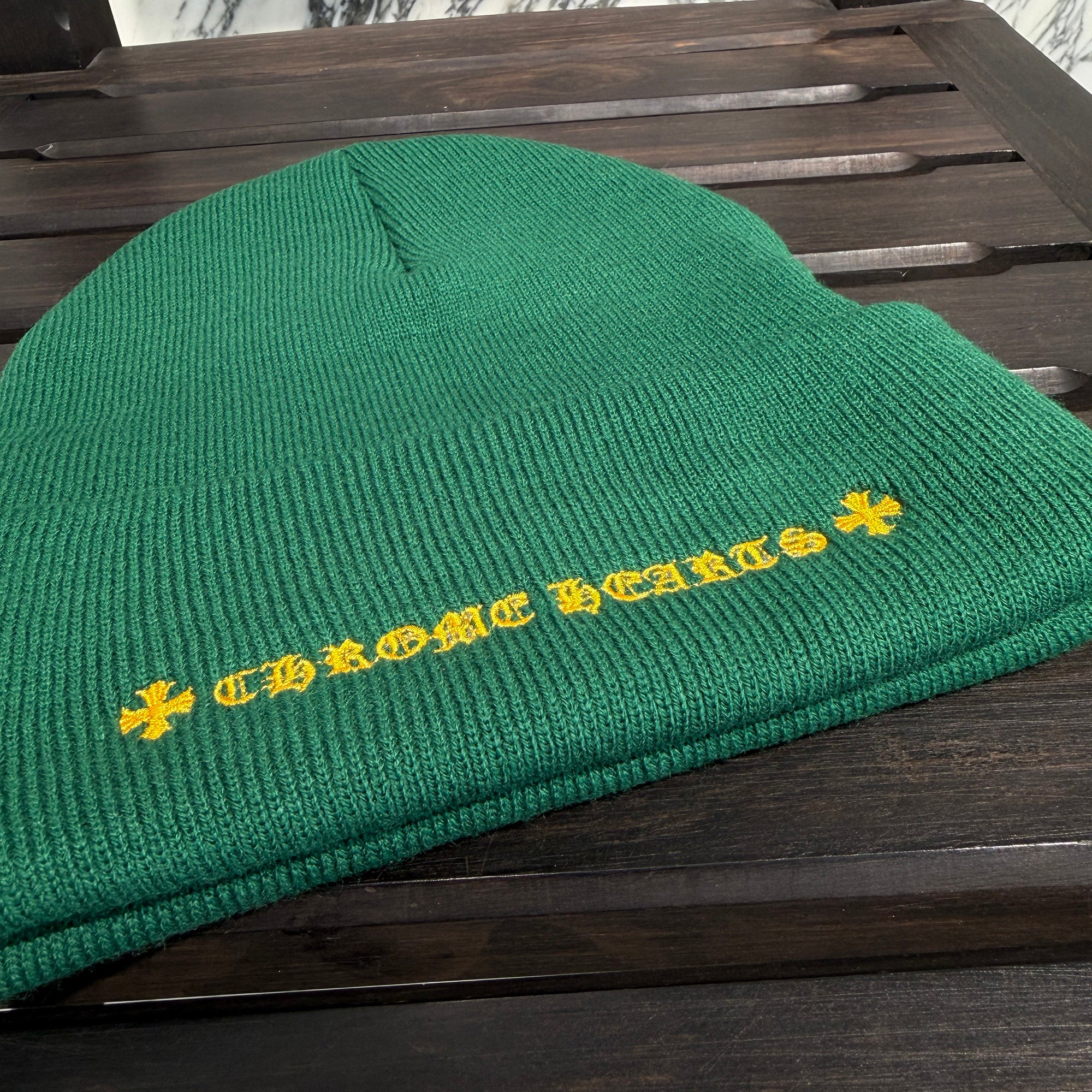 CHROME HEARTS CH Logo Embroidery Beanie Size ONE SIZE (22cm) クロムハーツ CHロゴ刺繍ビーニー サイズONE SIZE(22cm)