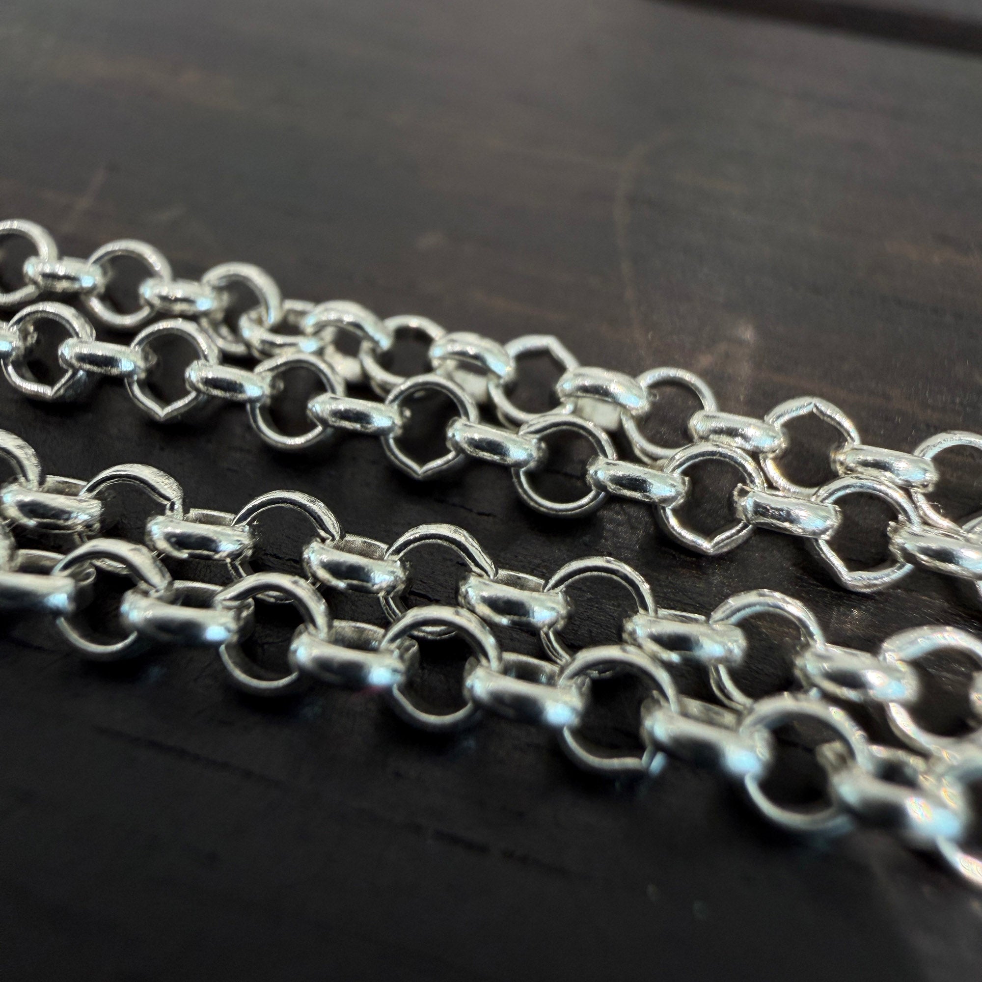 CHROME HEARTS Roll Chain Necklace Size 18 Inch クロムハーツ ロールチェーン ネックレス サイズ18インチ