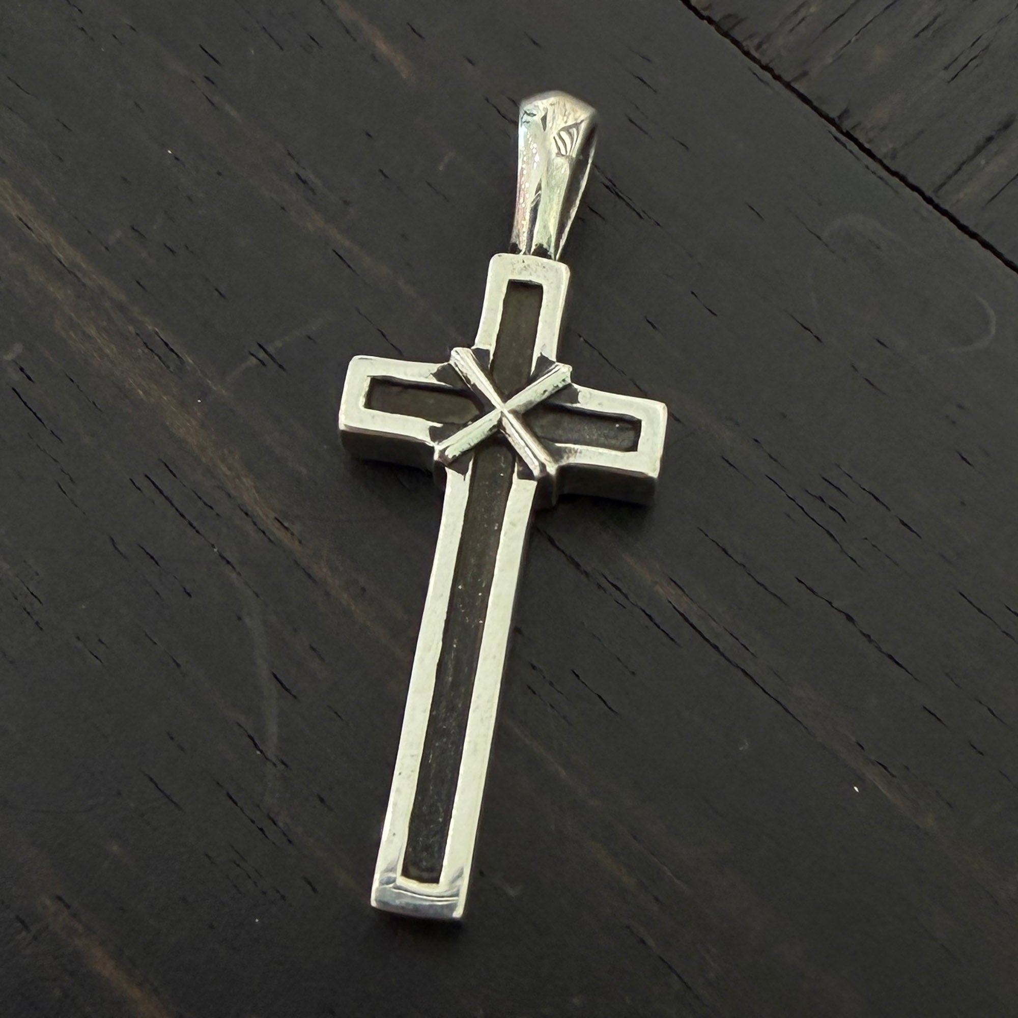 CHROME HEARTS MAPPLE THORPE CROSS Charm Pendant Top クロムハーツ