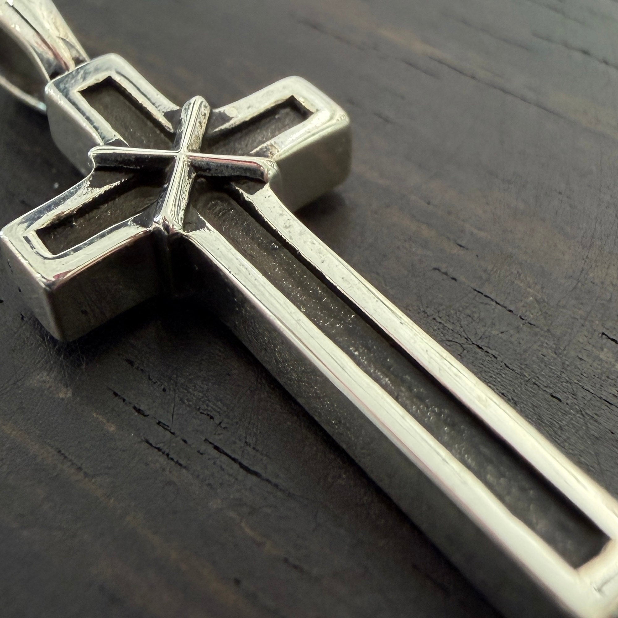 CHROME HEARTS MAPPLE THORPE CROSS Charm Pendant Top クロムハーツ メープルソープ クロス チャーム ペンダントトップ