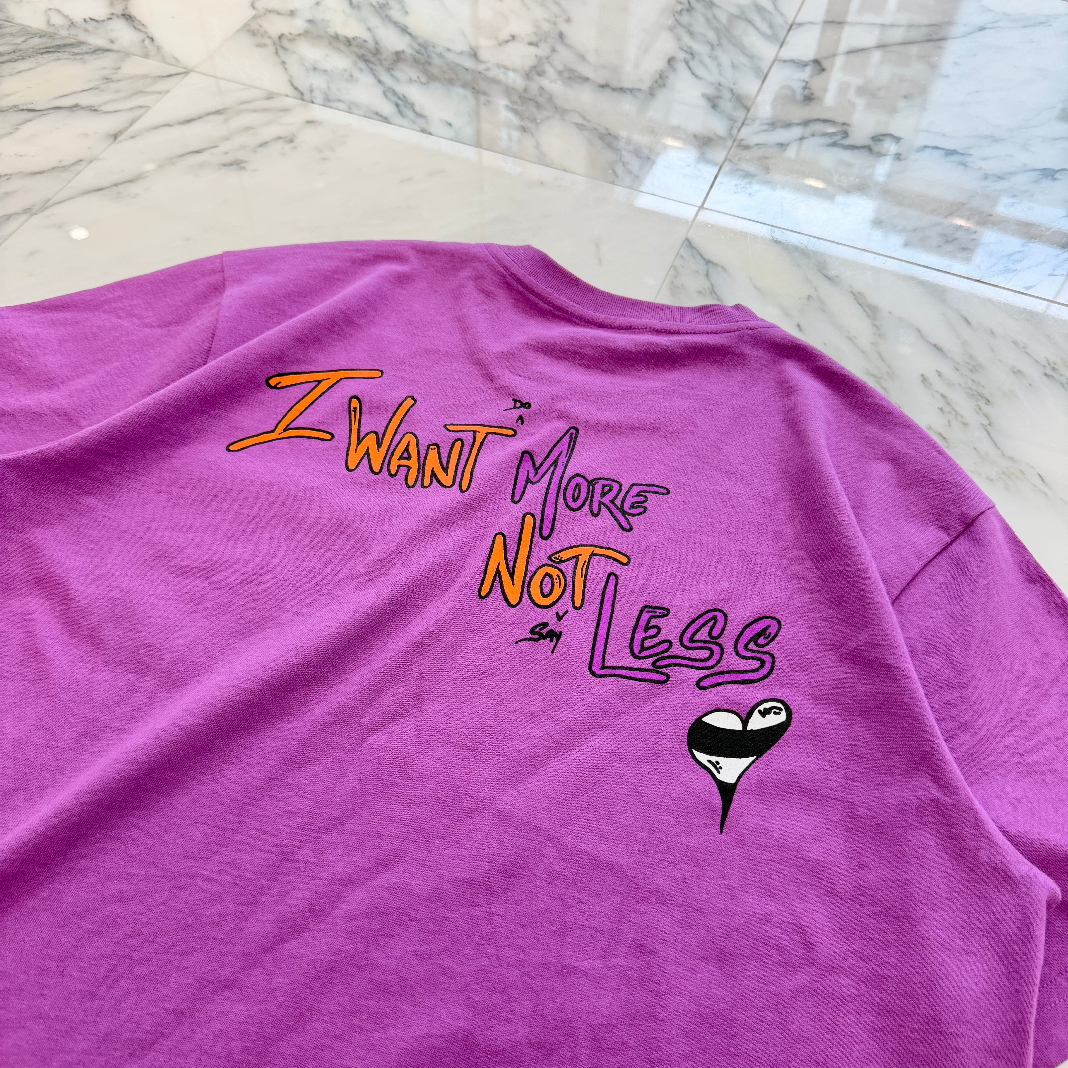 CHROME HEARTS × MATTY BOY 2024AW "I WANT MORE NOT LESS" Tee Size L クロムハーツ × マッティボーイ "アイウォントモアレス" Tシャツ サイズL