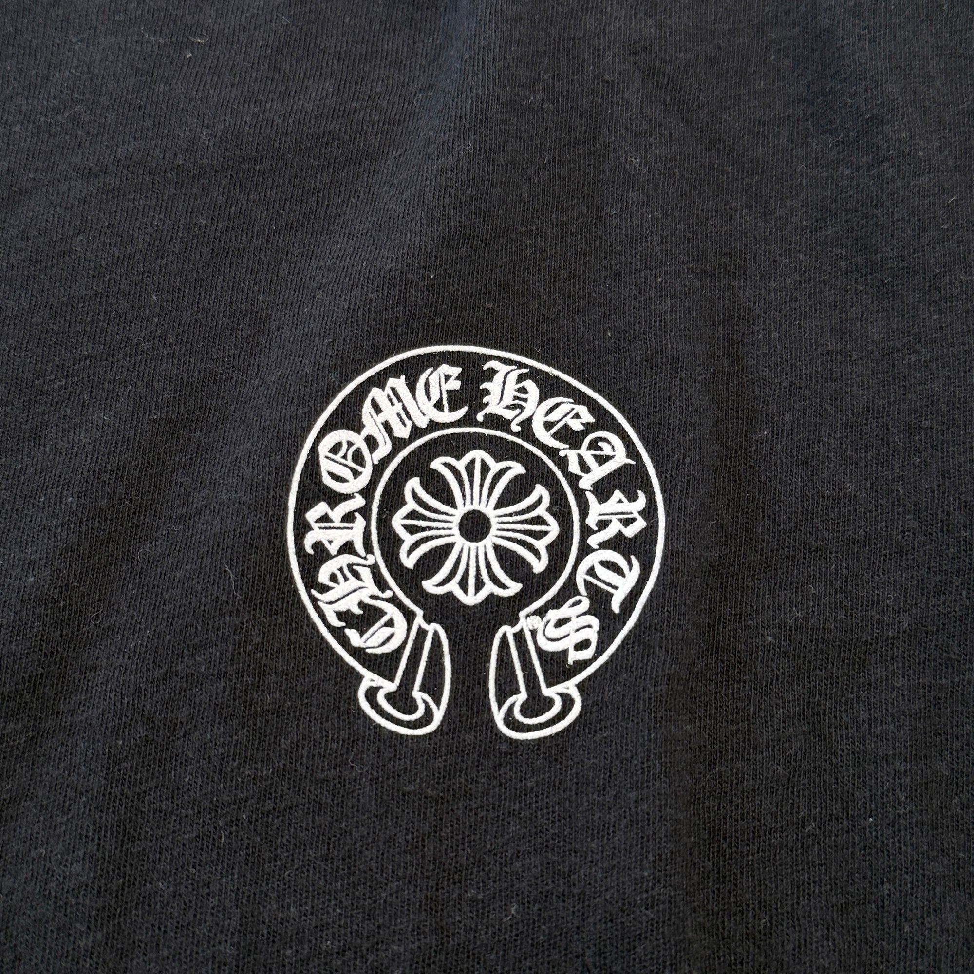 CHROME HEARTS Back Scroll Ringer Tee Size M クロムハーツ バックスクロール リンガー Tシャツ サイズM