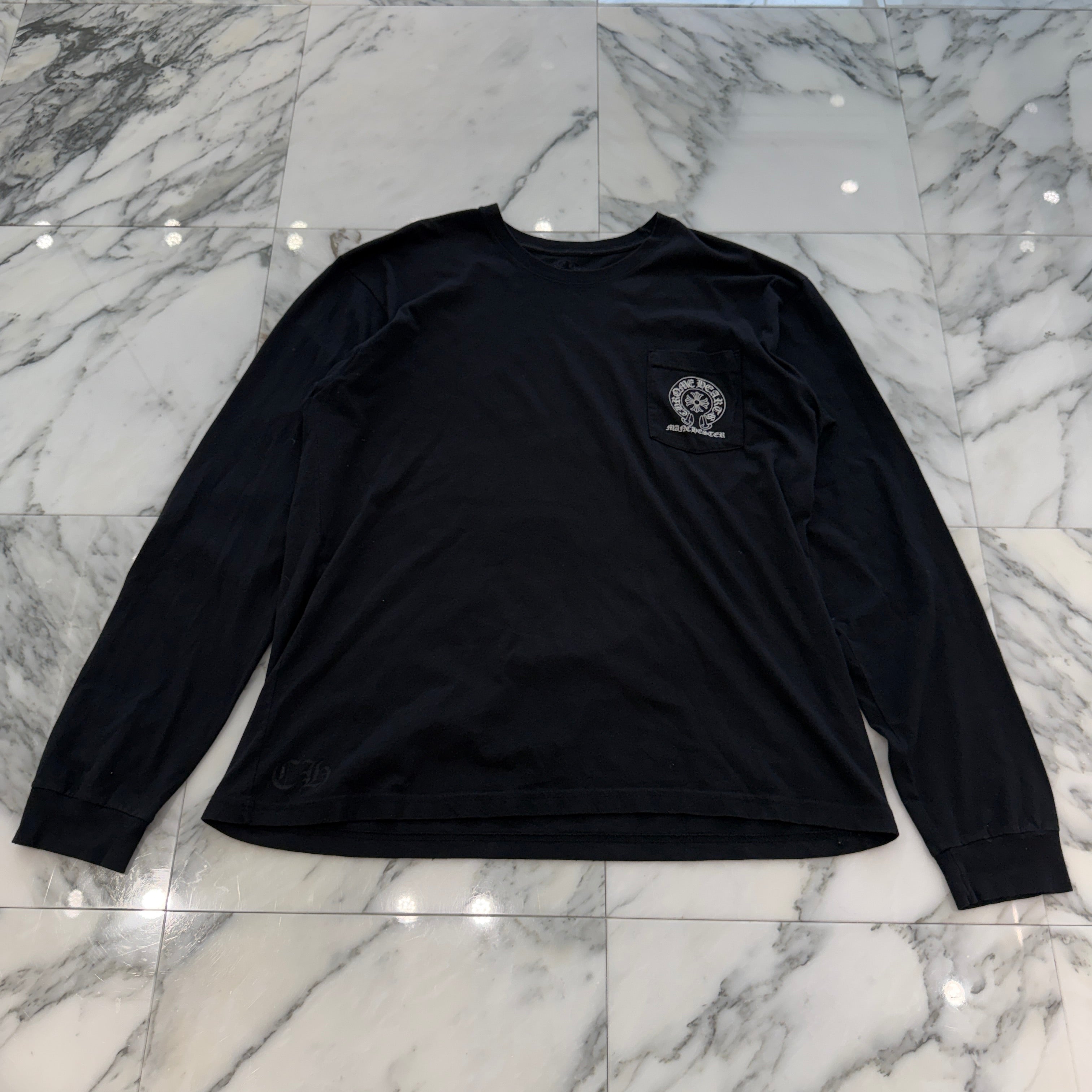 CHROME HEARTS Manchester Limited Horseshoe Long Sleeve Tee Size XXL クロムハーツ マンチェスター限定 ホースシュー ロングスリーブTシャツ サイズXXL