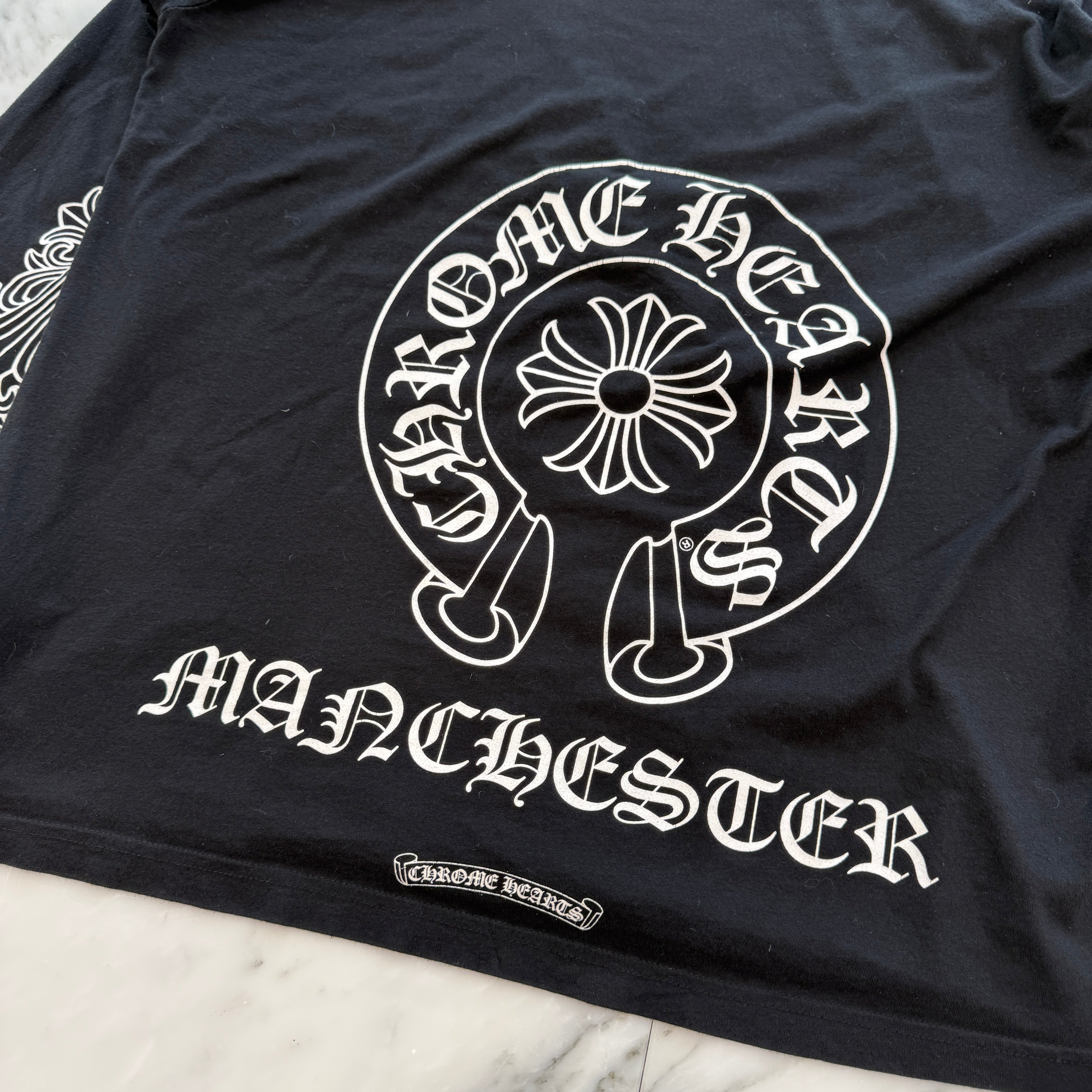 CHROME HEARTS Manchester Limited Horseshoe Long Sleeve Tee Size XXL クロムハーツ マンチェスター限定 ホースシュー ロングスリーブTシャツ サイズXXL