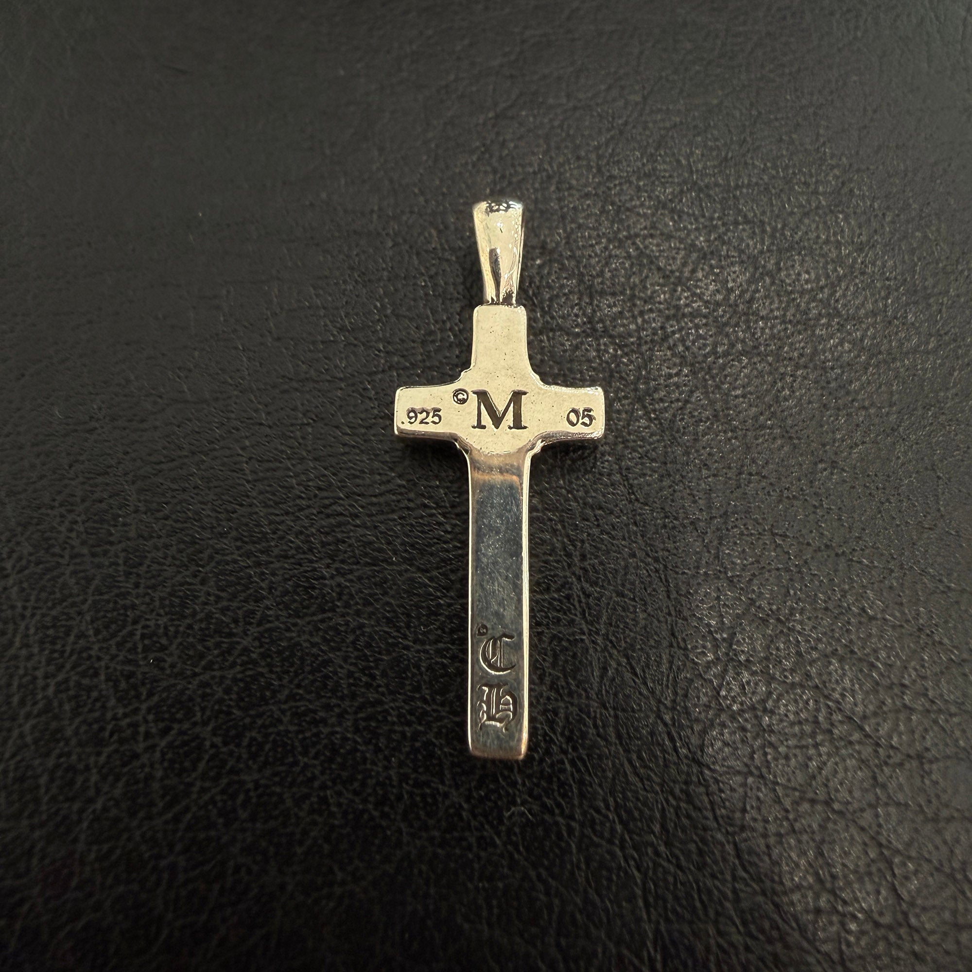 CHROME HEARTS MAPPLE THORPE CROSS Charm Pendant Top クロムハーツ メープルソープ クロス チャーム ペンダントトップ