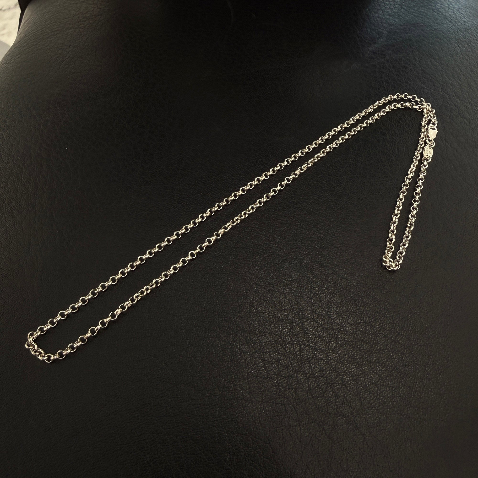 CHROME HEARTS Roll Chain Necklace Size 20 Inch クロムハーツ ロールチェーン ネックレス サイズ20インチ