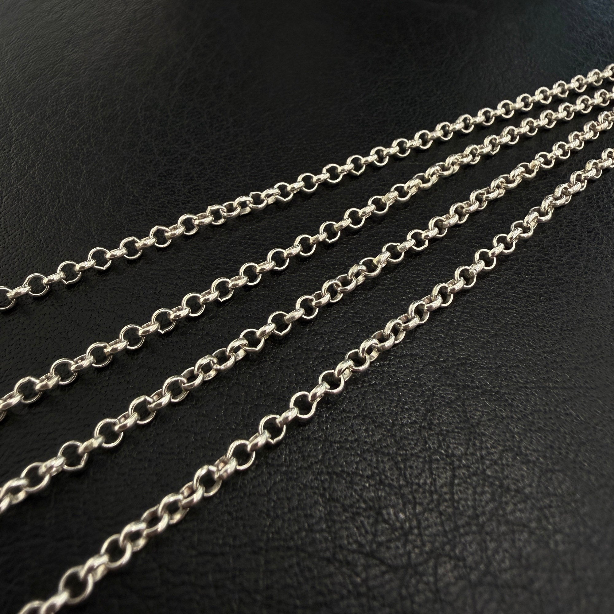 CHROME HEARTS Roll Chain Necklace Size 20 Inch クロムハーツ ロールチェーン ネックレス サイズ20インチ