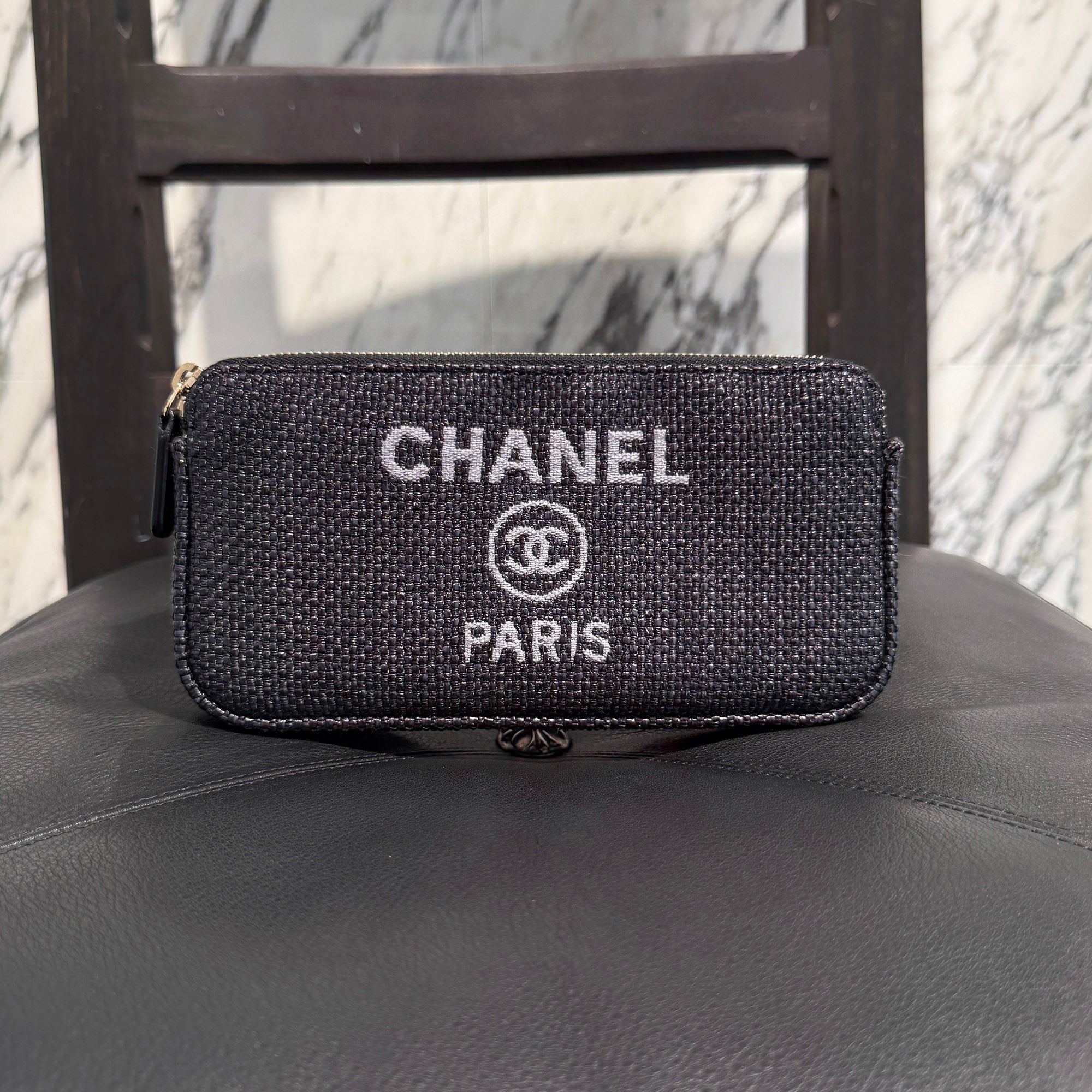 CHANEL Deauville Chain Shoulder Wallet シャネル ドーヴィルライン チェーンショルダー ウォレット