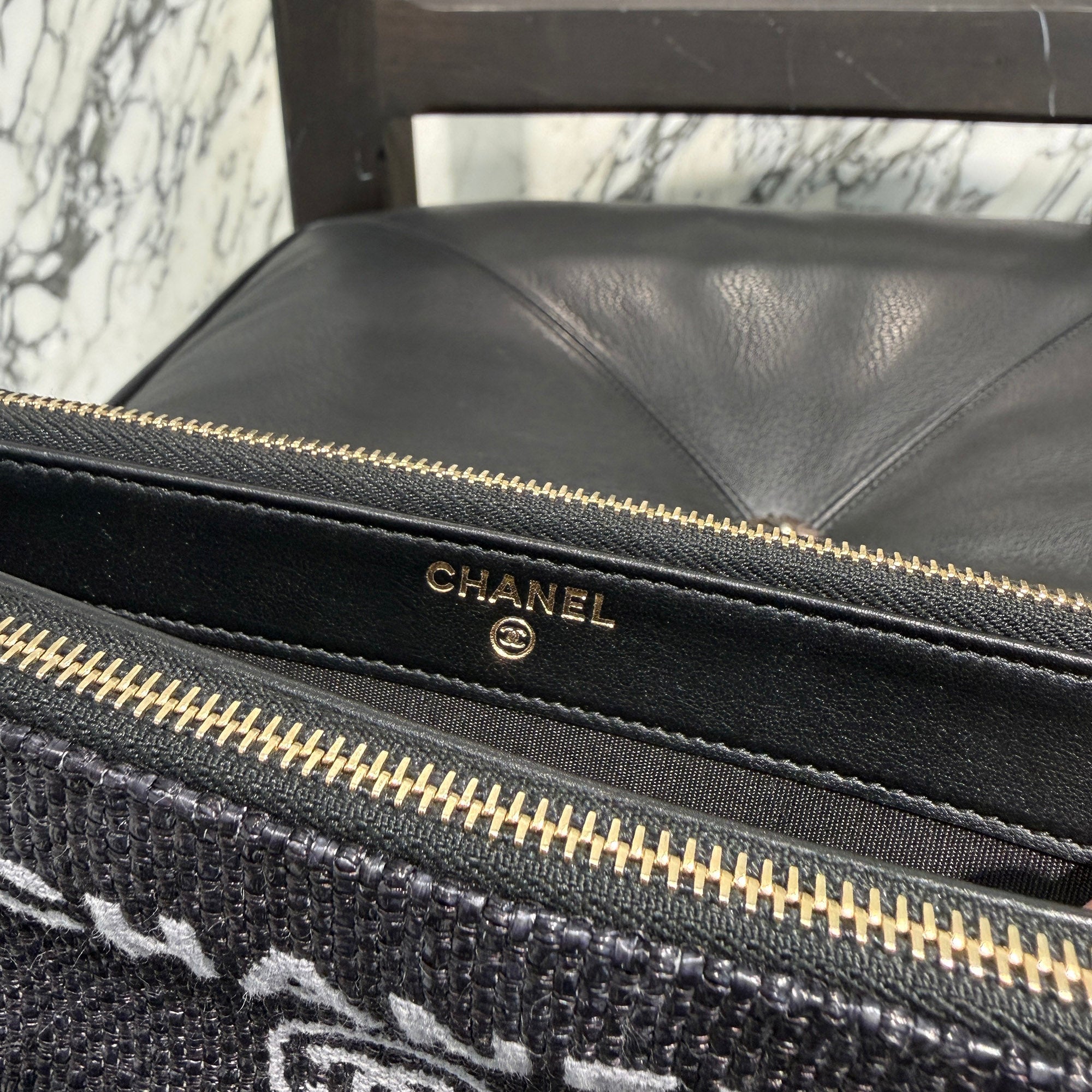 CHANEL Deauville Chain Shoulder Wallet シャネル ドーヴィルライン チェーンショルダー ウォレット