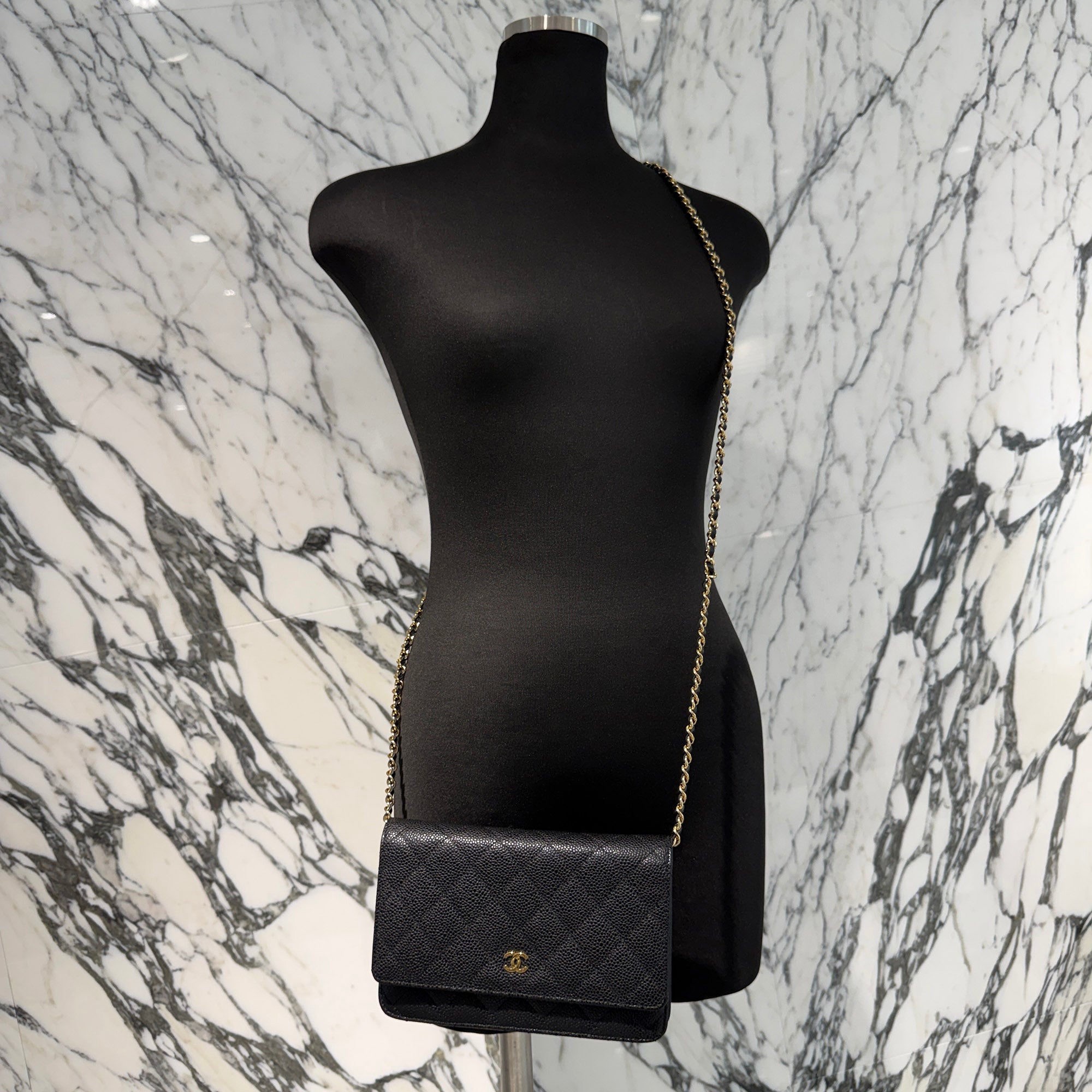 CHANEL Matelassé Classic Chain Wallet シャネル マトラッセ クラッシック チェーン ウォレット