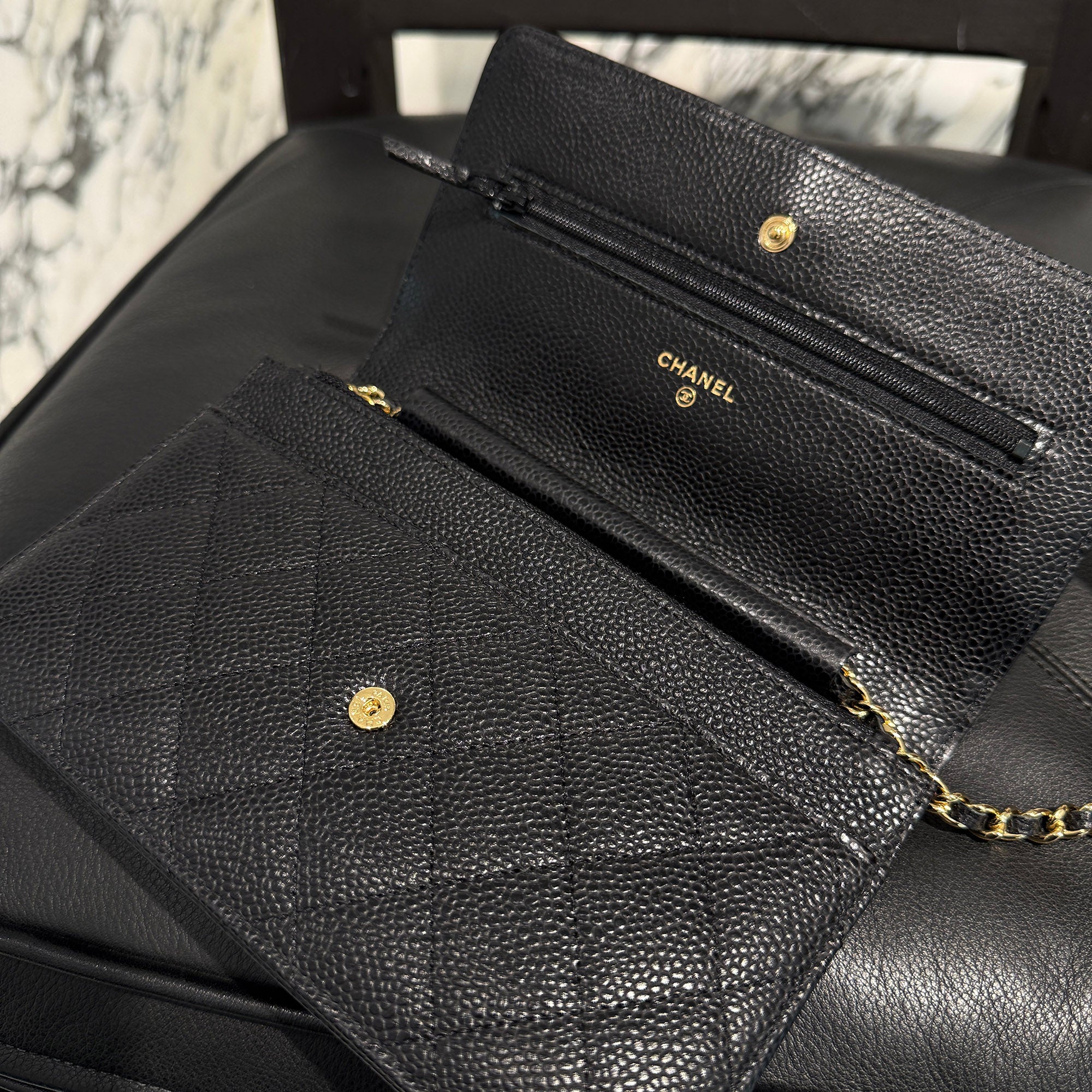 CHANEL Matelassé Classic Chain Wallet シャネル マトラッセ クラッシック チェーン ウォレット