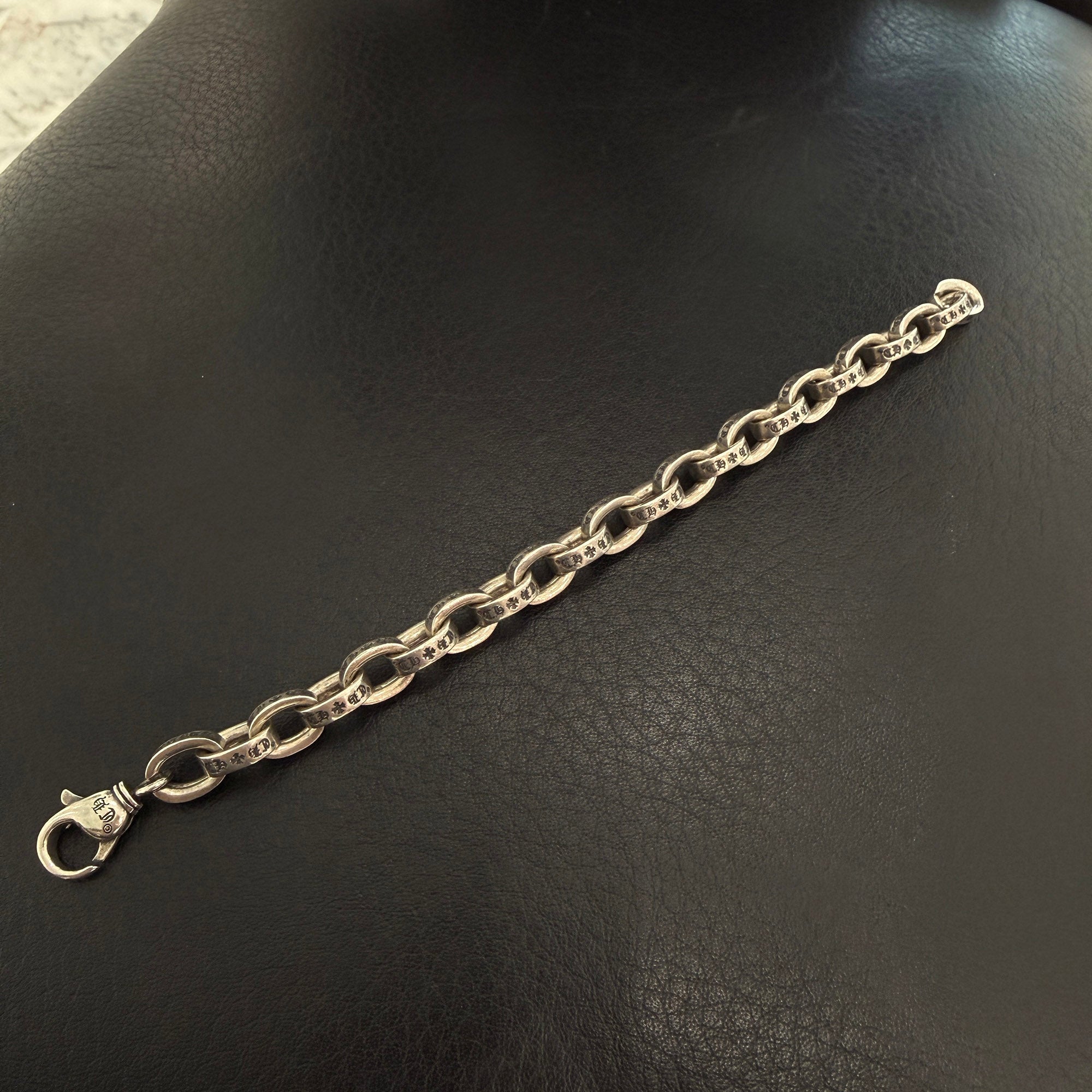 CHROME HEARTS Large Paper Chain Bracelet Size 7 Inch クロムハーツ ラージペーパーチェーン ブレスレット サイズ7インチ