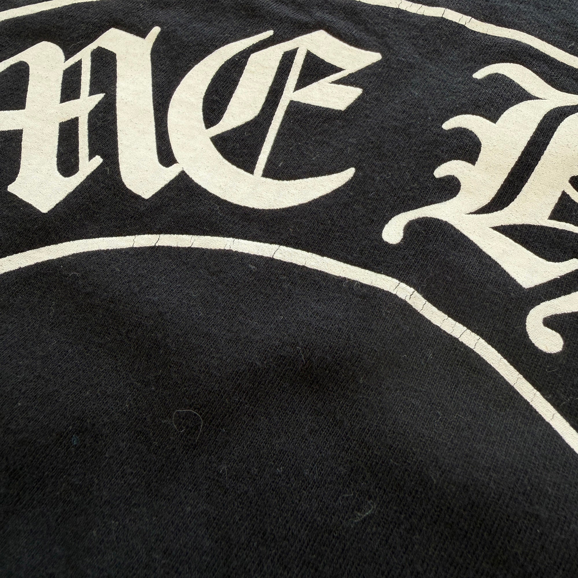 CHROME HEARTS Floral Cross Horseshoe Long Sleeve Tee Size L クロムハーツ フローラルクロス ホースシュー ロングスリーブ Tシャツ サイズL