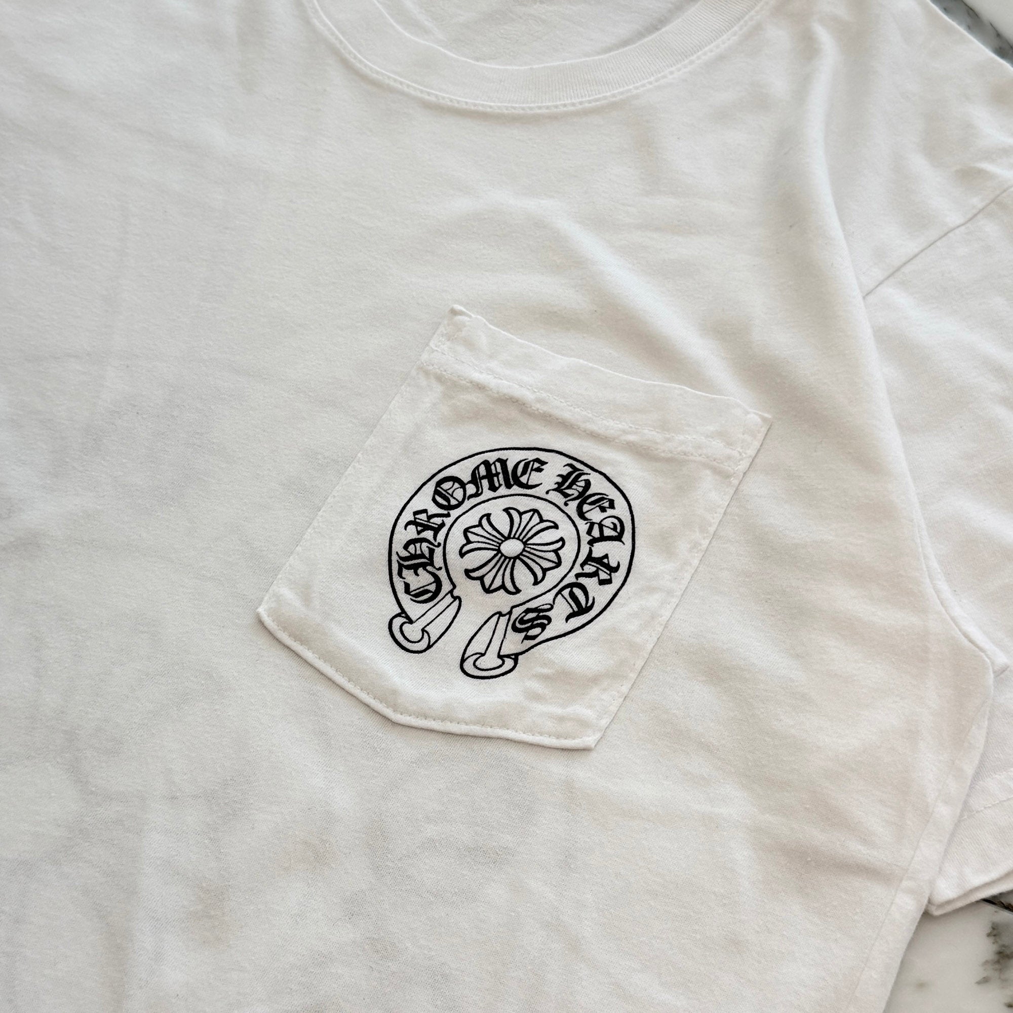 CHROME HEARTS HONG KONG Limited Back Horseshoe Tee Size M クロムハーツ 香港限定 バックホースシュー Tシャツ サイズM