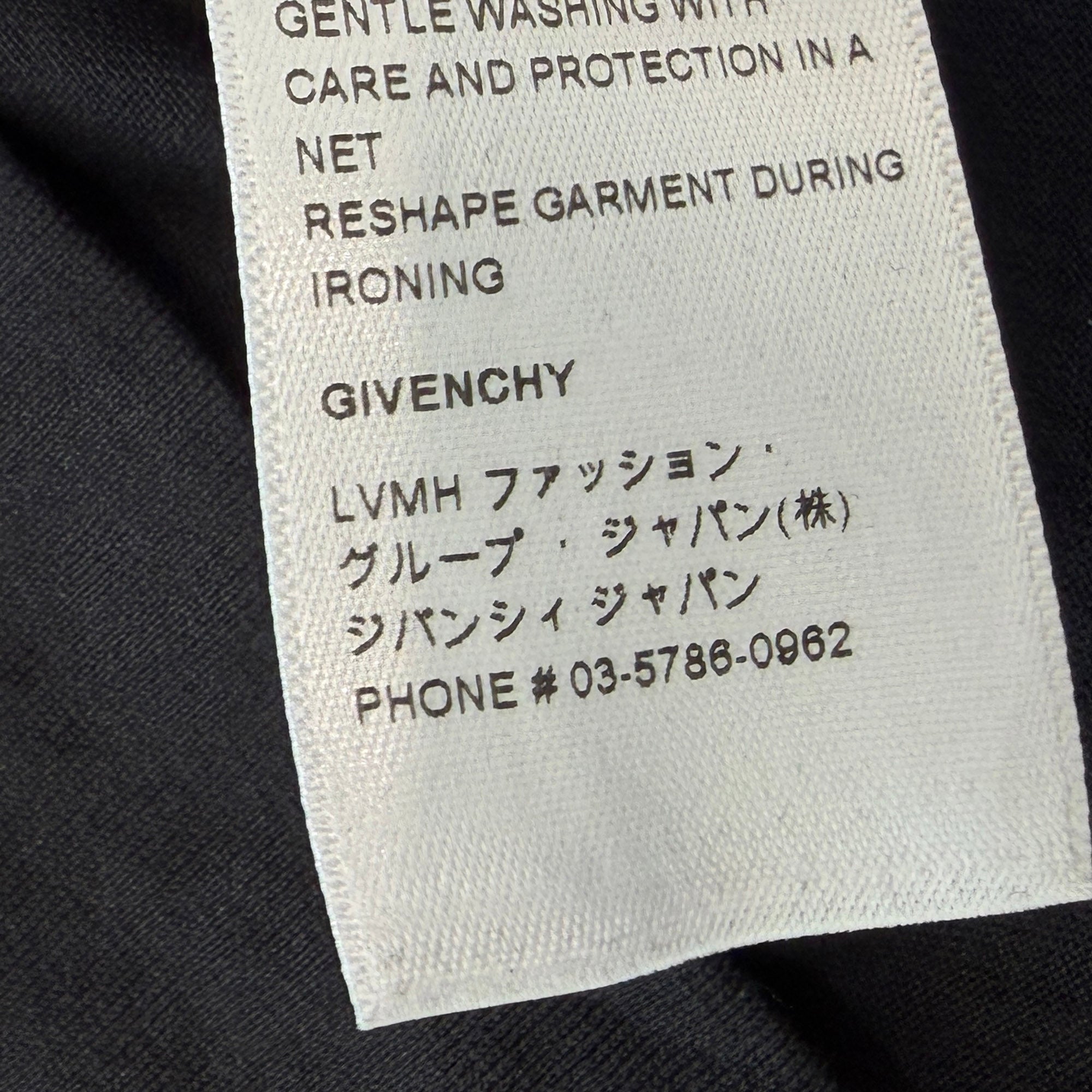 GIVENCHY 2021AW Trompe l'oeil Print Tee BM71333Y6B Size M ジバンシー トロンプルイユプリントTシャツ サイズM