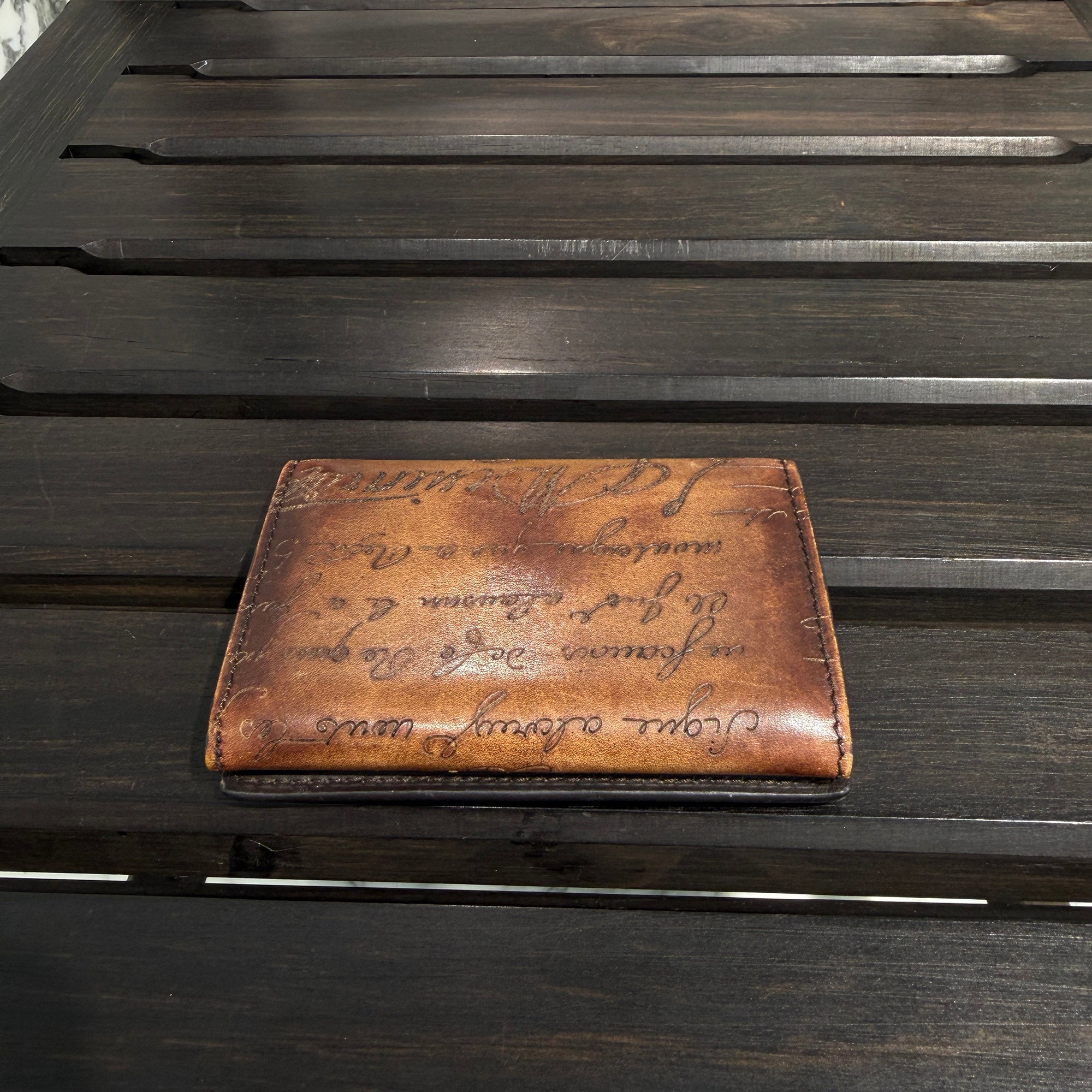 Berluti Imbuia Flap Card Holder ベルルッティ インブイア フラップ カードホルダー