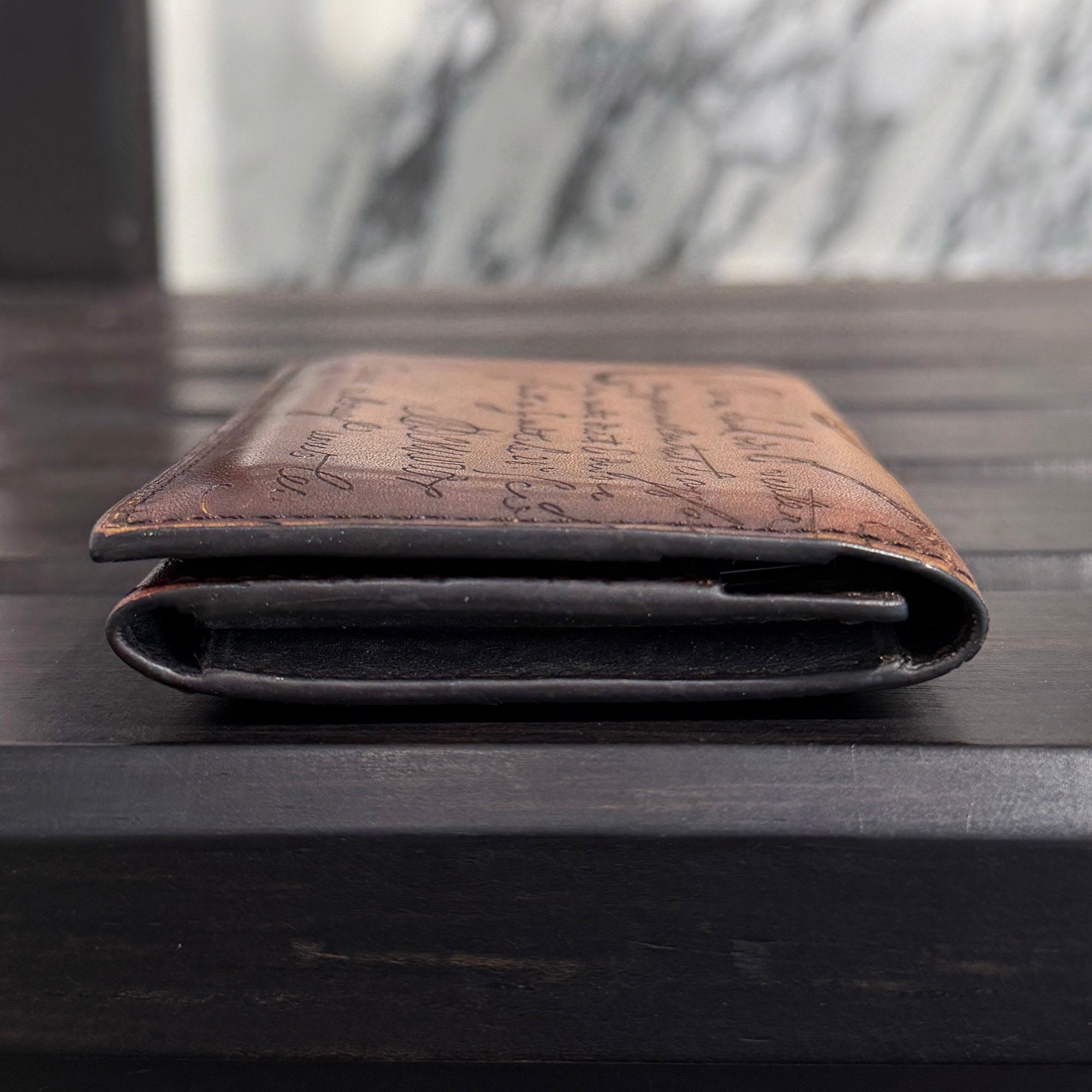 Berluti Imbuia Flap Card Holder ベルルッティ インブイア フラップ カードホルダー