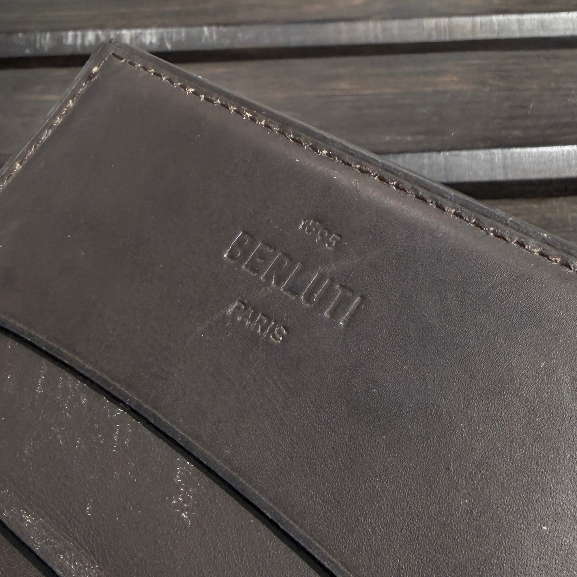 Berluti Imbuia Flap Card Holder ベルルッティ インブイア フラップ カードホルダー