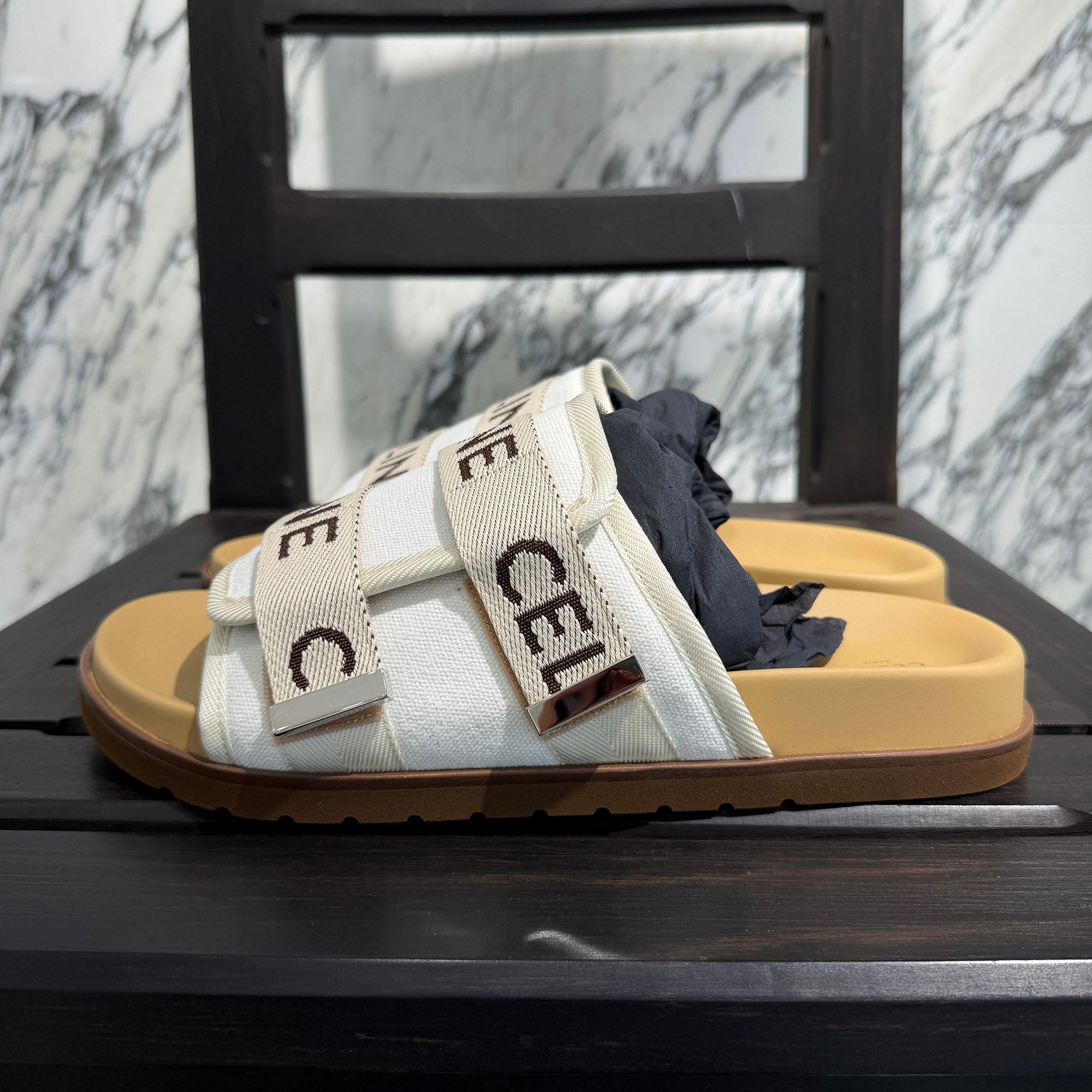 CELINE Piteo Strappy Sandals 362785360C.02CK Size 43 (約28cm) セリーヌ ピーテオ ストラッピーサンダル サイズ43 (約28cm)