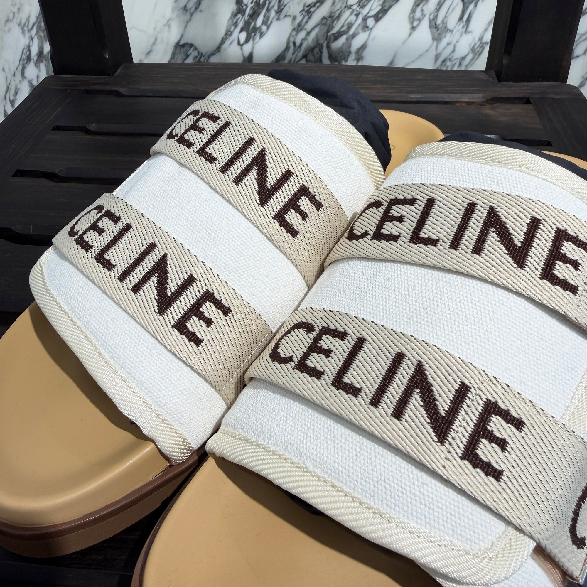 CELINE Piteo Strappy Sandals 362785360C.02CK Size 43 (約28cm) セリーヌ ピーテオ ストラッピーサンダル サイズ43 (約28cm)