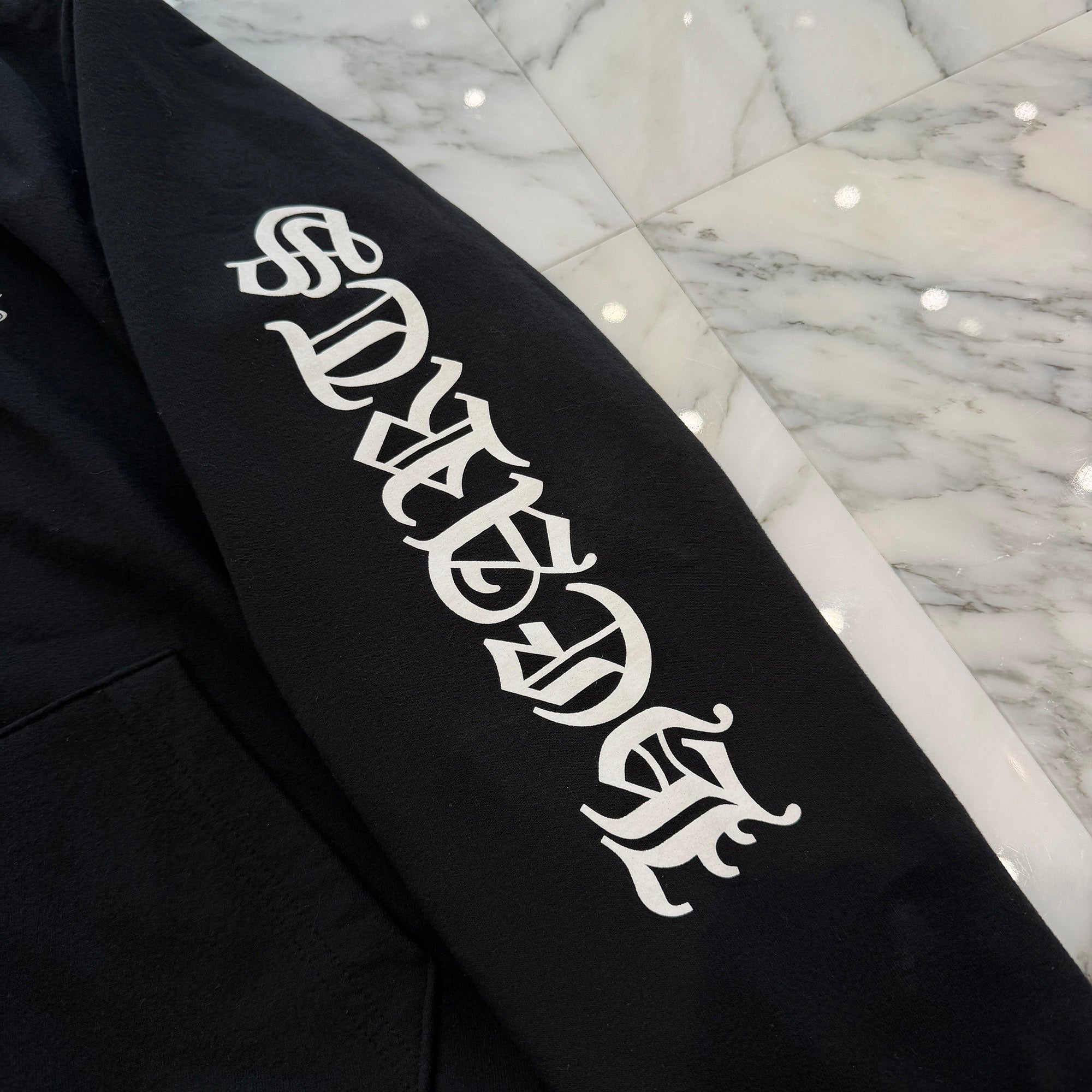 CHROME HEARTS Vertical Logo Zip Up Hoodie Size L クロムハーツ ヴァーティカル ロゴ ジップアップフーディー サイズL