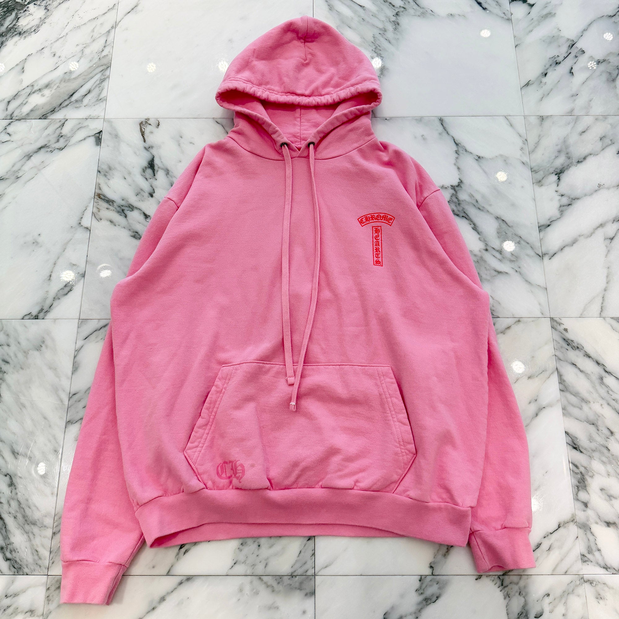 CHROME HEARTS Back Arch Logo USA Pullover Hoodie Size L クロムハーツ バック アーチロゴUSA プルオーバーフーディ サイズL