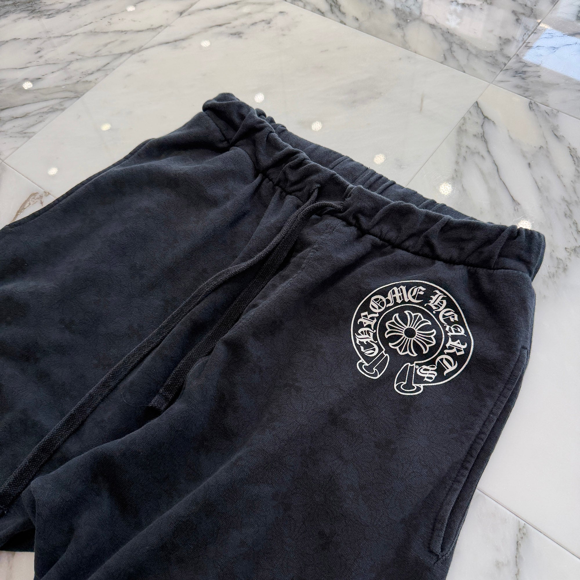 CHROME HEARTS CH Plus Horseshoe Sweat Long Pants Size M クロムハーツ CHプラス 総柄 ホースシュー スウェット ロングパンツ サイズM