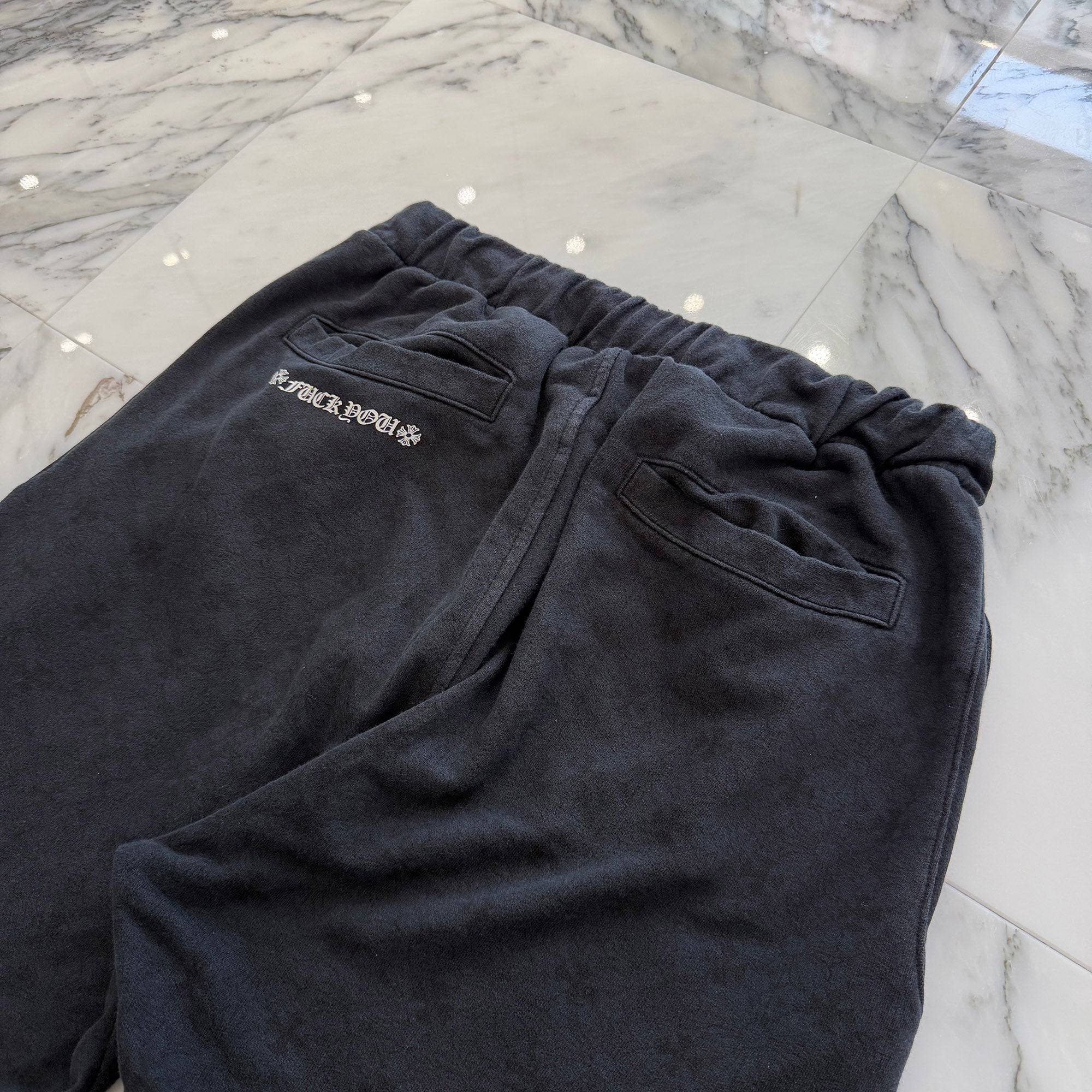 CHROME HEARTS CH Plus Horseshoe Sweat Long Pants Size M クロムハーツ CHプラス 総柄 ホースシュー スウェット ロングパンツ サイズM