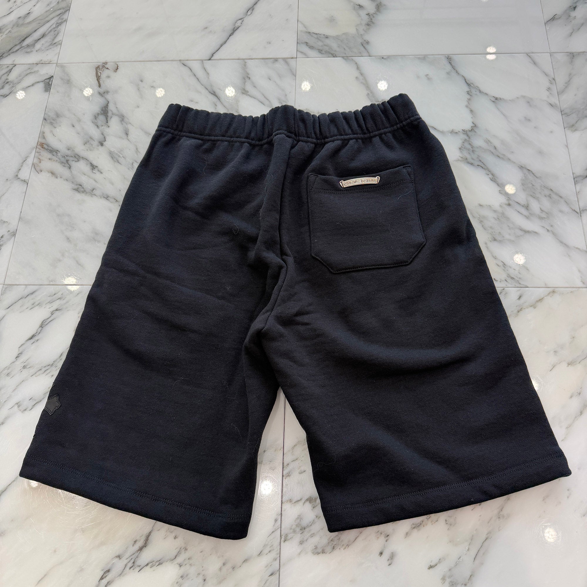 CHROME HEARTS Y NOT 3 Cemetery Cross Patch Sweat Shorts Size M クロムハーツ ワイノット 3 セメタリークロスパッチ スウェットショーツ サイズM