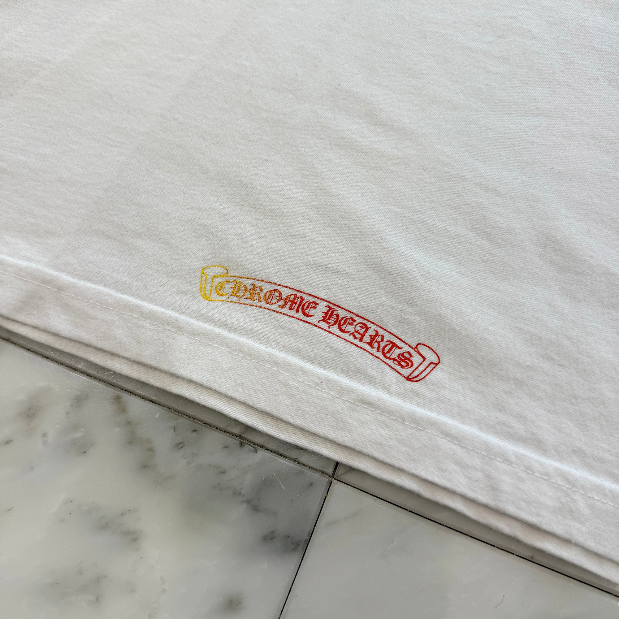 CHROME HEARTS Gradient Logo Long Sleeve Tee Size XXL クロムハーツ グラデーション ロゴ ロングスリーブTシャツ サイズXXL