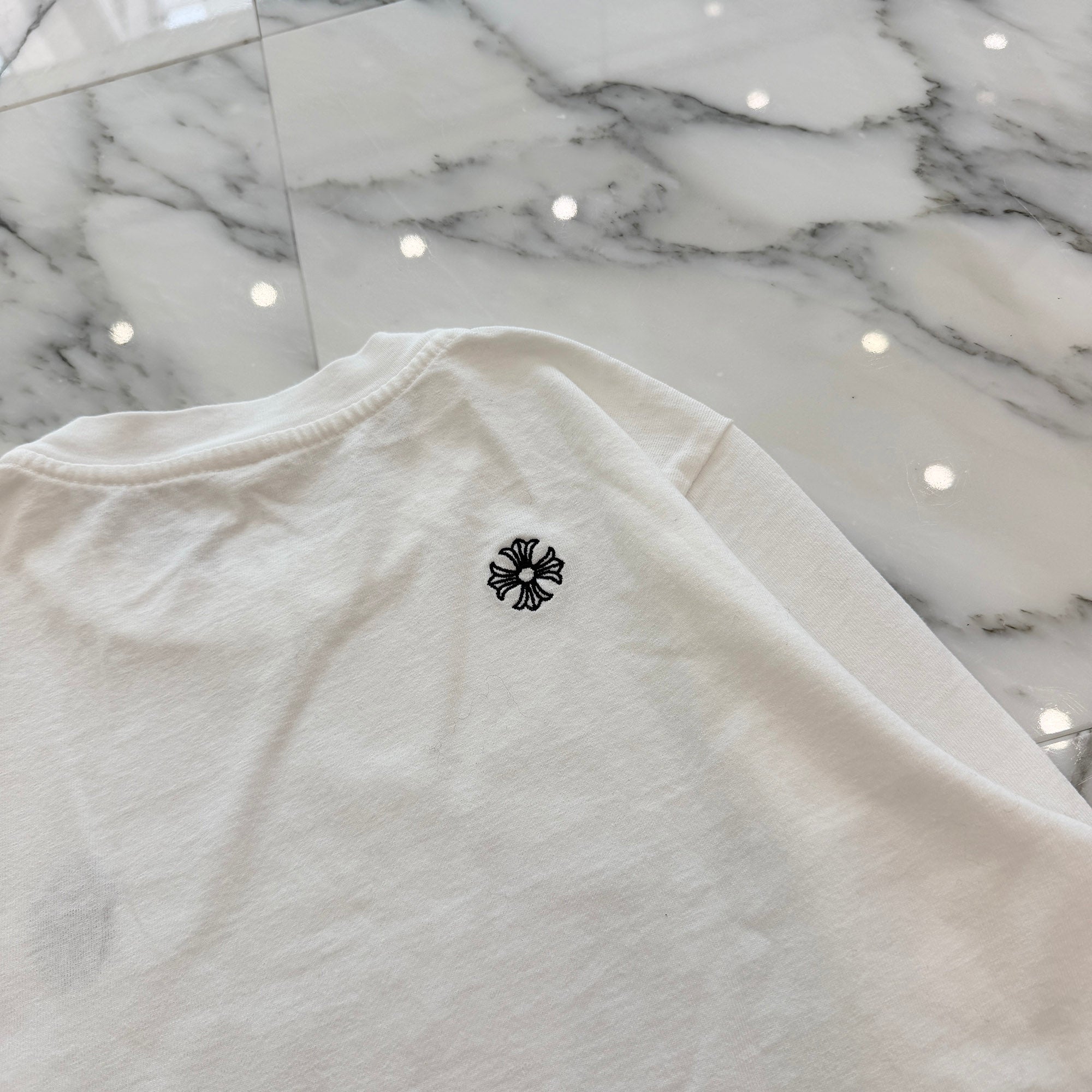 CHROME HEARTS Y NOT Vine Dagger CH Plus Embroidery Long Sleeve Tee Size S クロムハーツ ワイノット ヴァインダガー CHプラス刺繍 ロングスリーブTシャツ サイズS