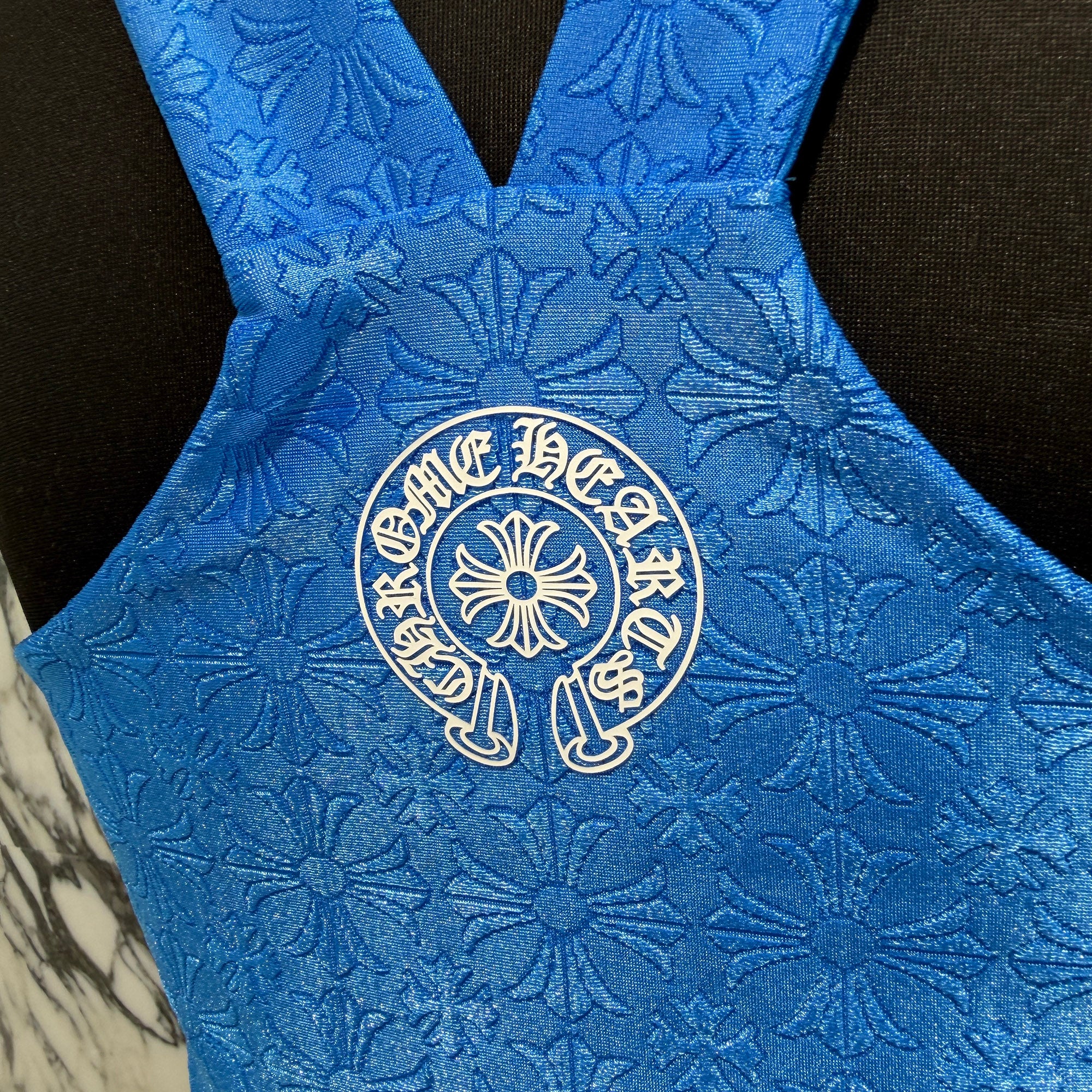 CHROME HEARTS CH Plus Pattern Horseshoe Rubber Print Camisole Size M クロムハーツ CHプラス柄 ホースシューラバープリント キャミソール サイズM