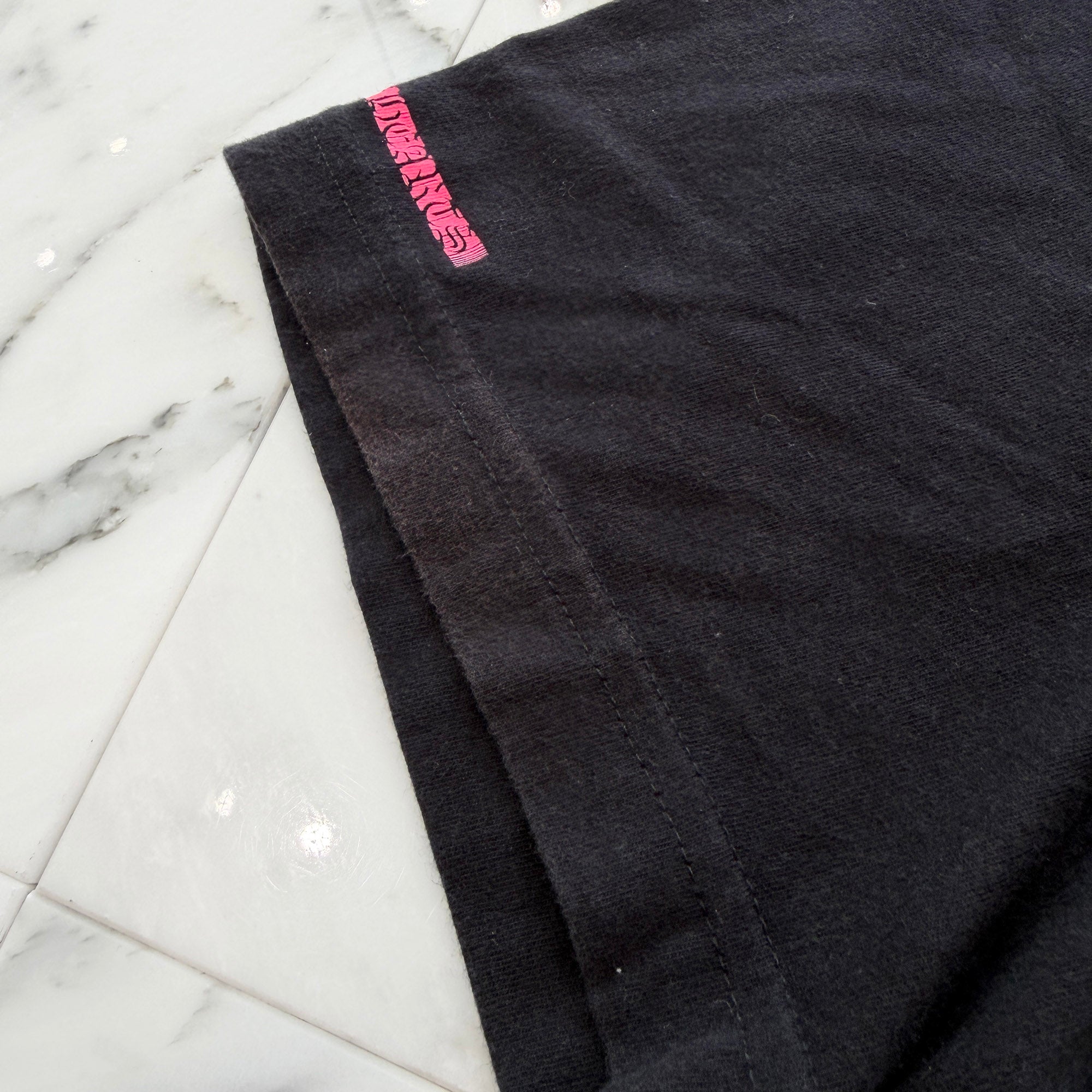 CHROME HEARTS Pink Made in Hollywood Vertical Logo Tee Size XL クロムハーツ ピンク メイドインハリウッド ヴァーティカルロゴ Tシャツ サイズXL