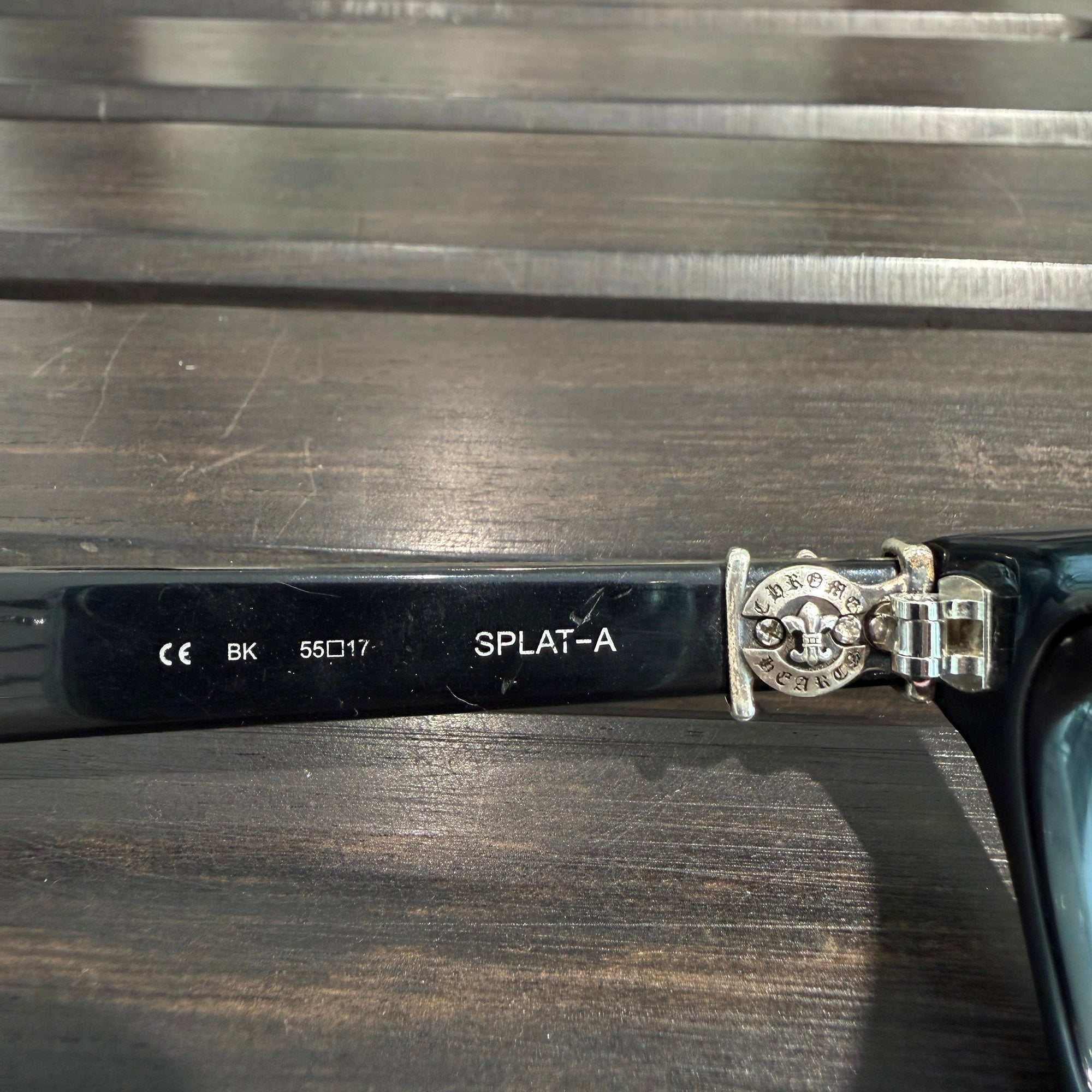 CHROME HEARTS SPLAT-A Sunglasses Size 55□17-143 クロムハーツ スプラットA サングラス サイズ55□17-143