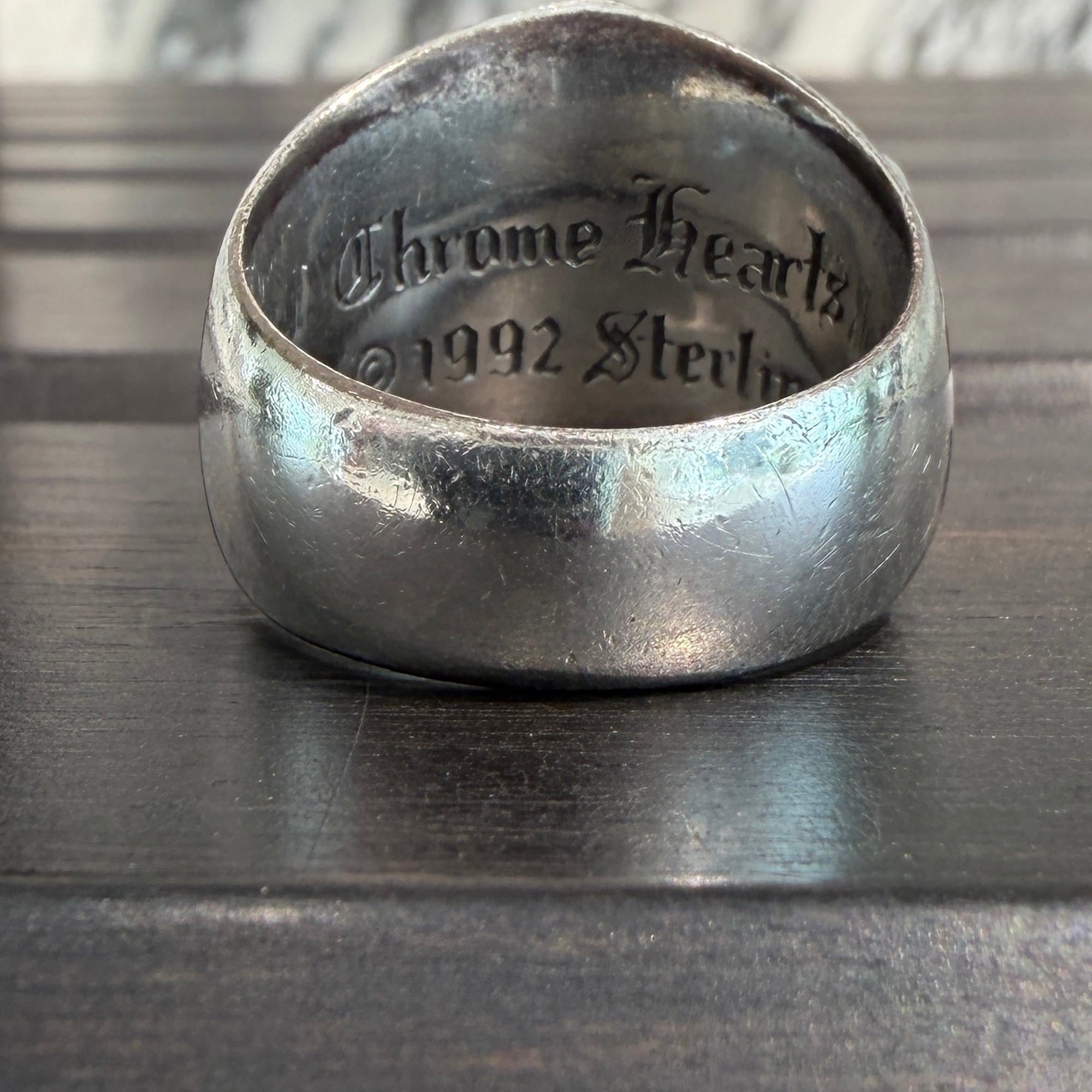 CHROME HEARTS KEEPER RING Size 25号 クロムハーツ キーパーリング サイズ25号