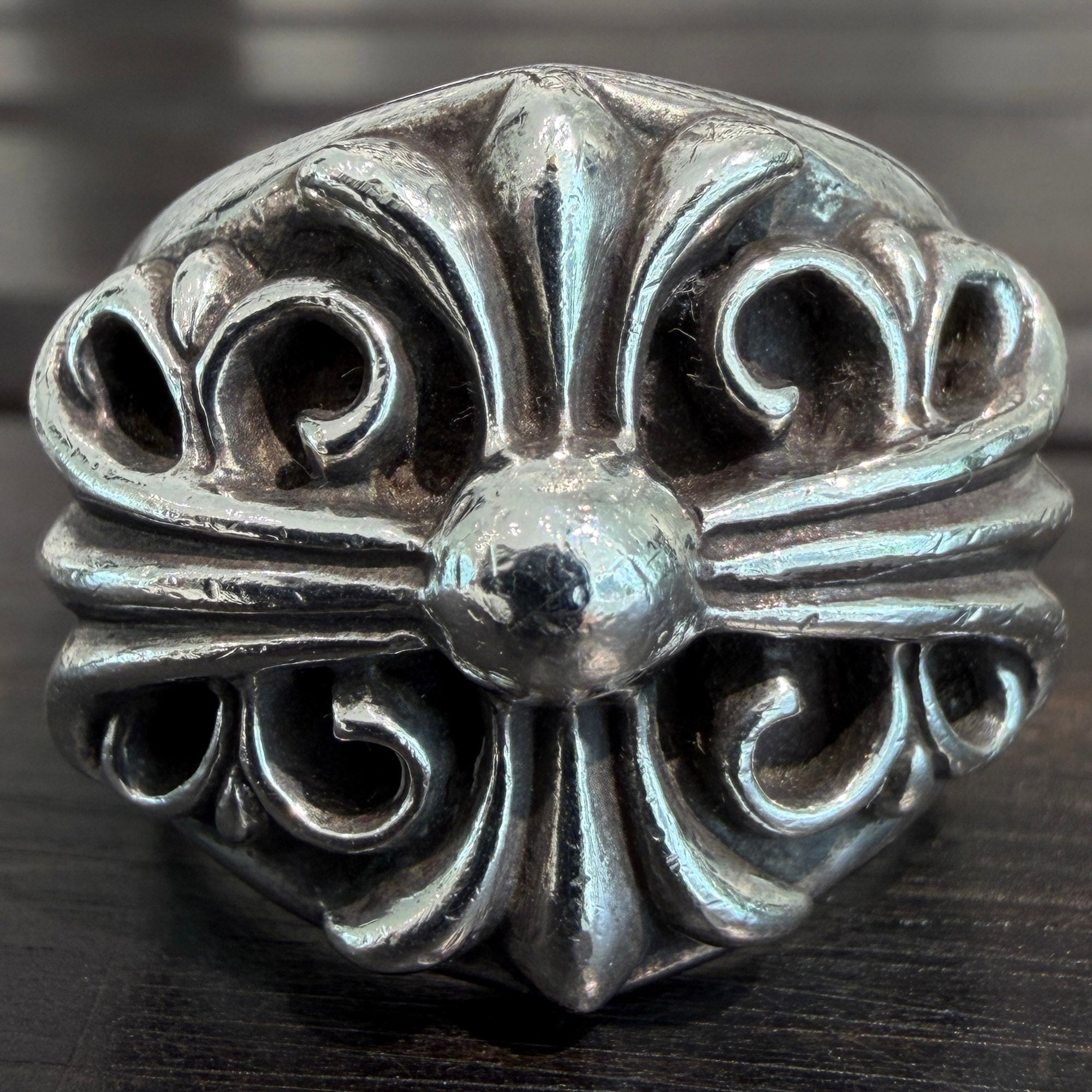 CHROME HEARTS KEEPER RING Size 25号 クロムハーツ キーパーリング サイズ25号