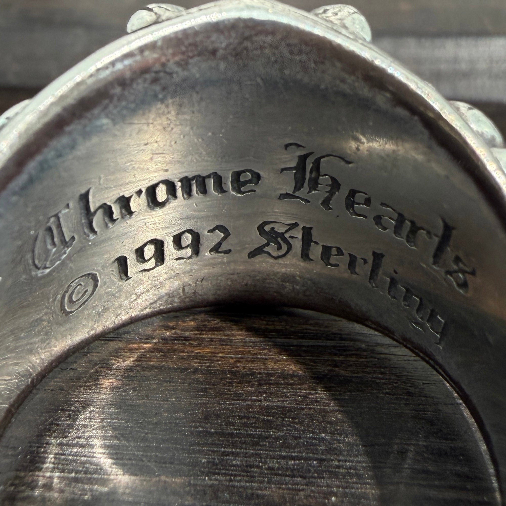 CHROME HEARTS KEEPER RING Size 25号 クロムハーツ キーパーリング